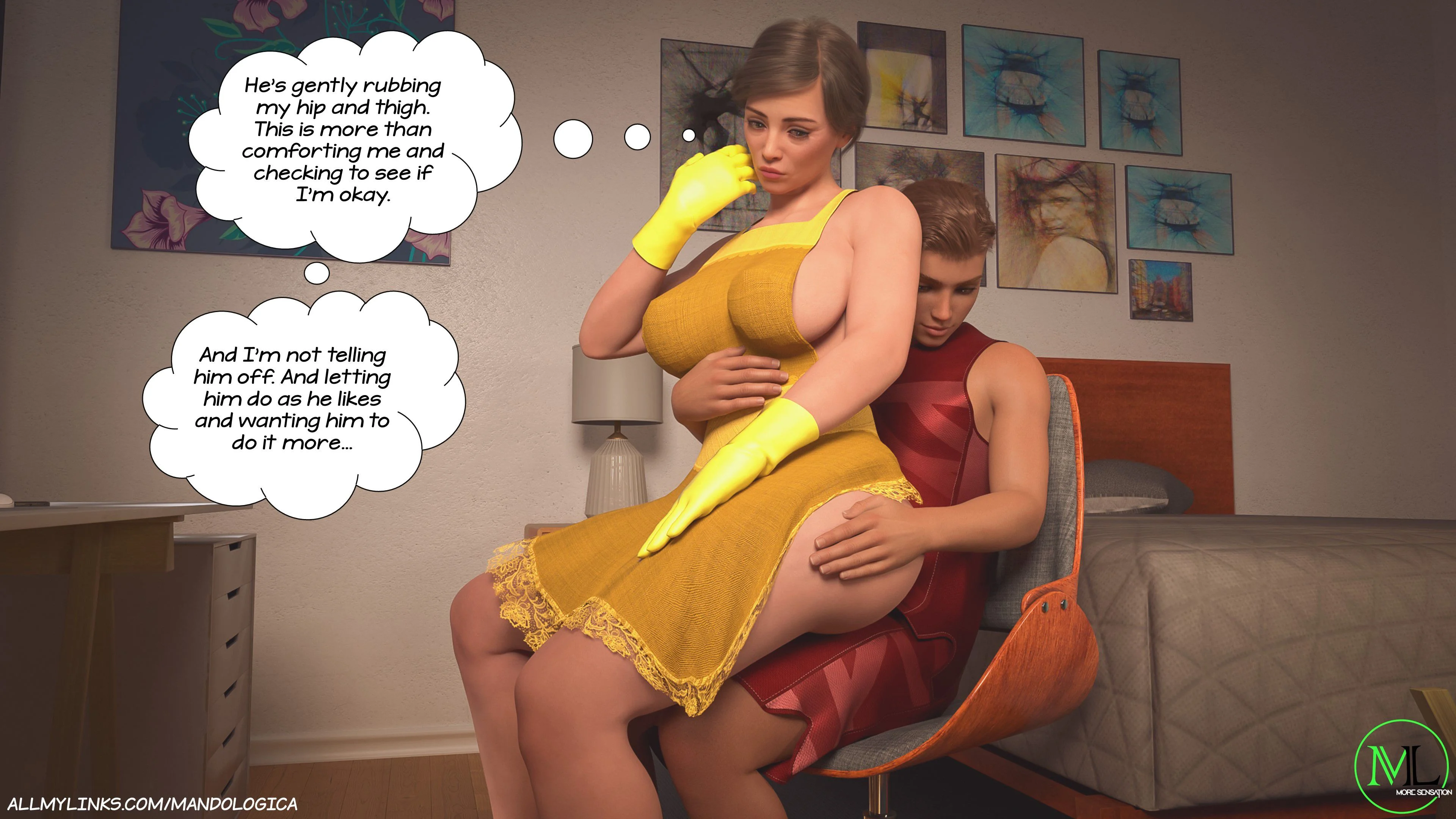Breaking Boundaries Audio Porn Comic [MandoLogica] 4 . Breaking Boundaries - Chapter 4 [MandoLogica] – page 28
