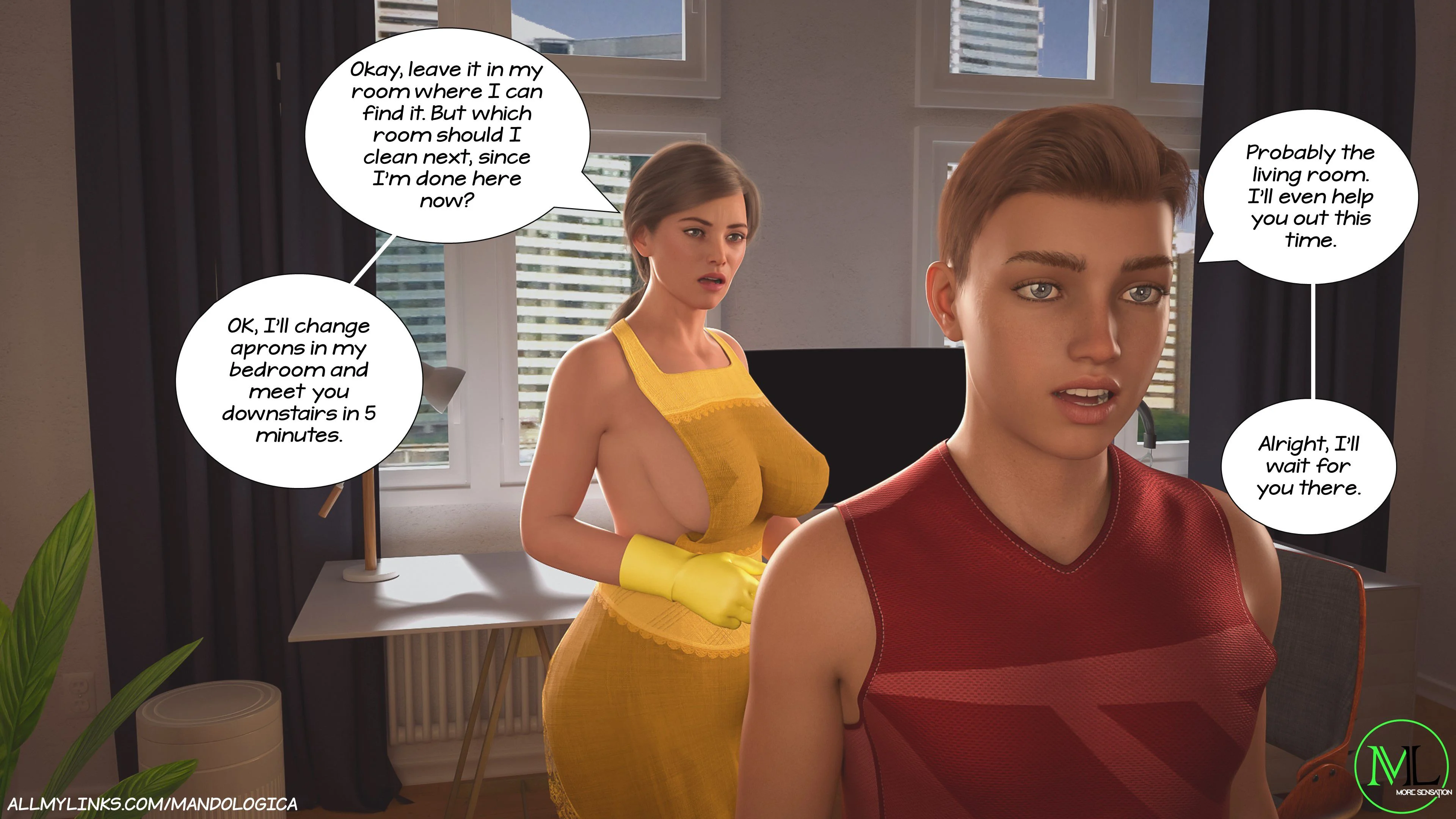 Breaking Boundaries Audio Porn Comic [MandoLogica] 4 . Breaking Boundaries - Chapter 4 [MandoLogica] – page 34