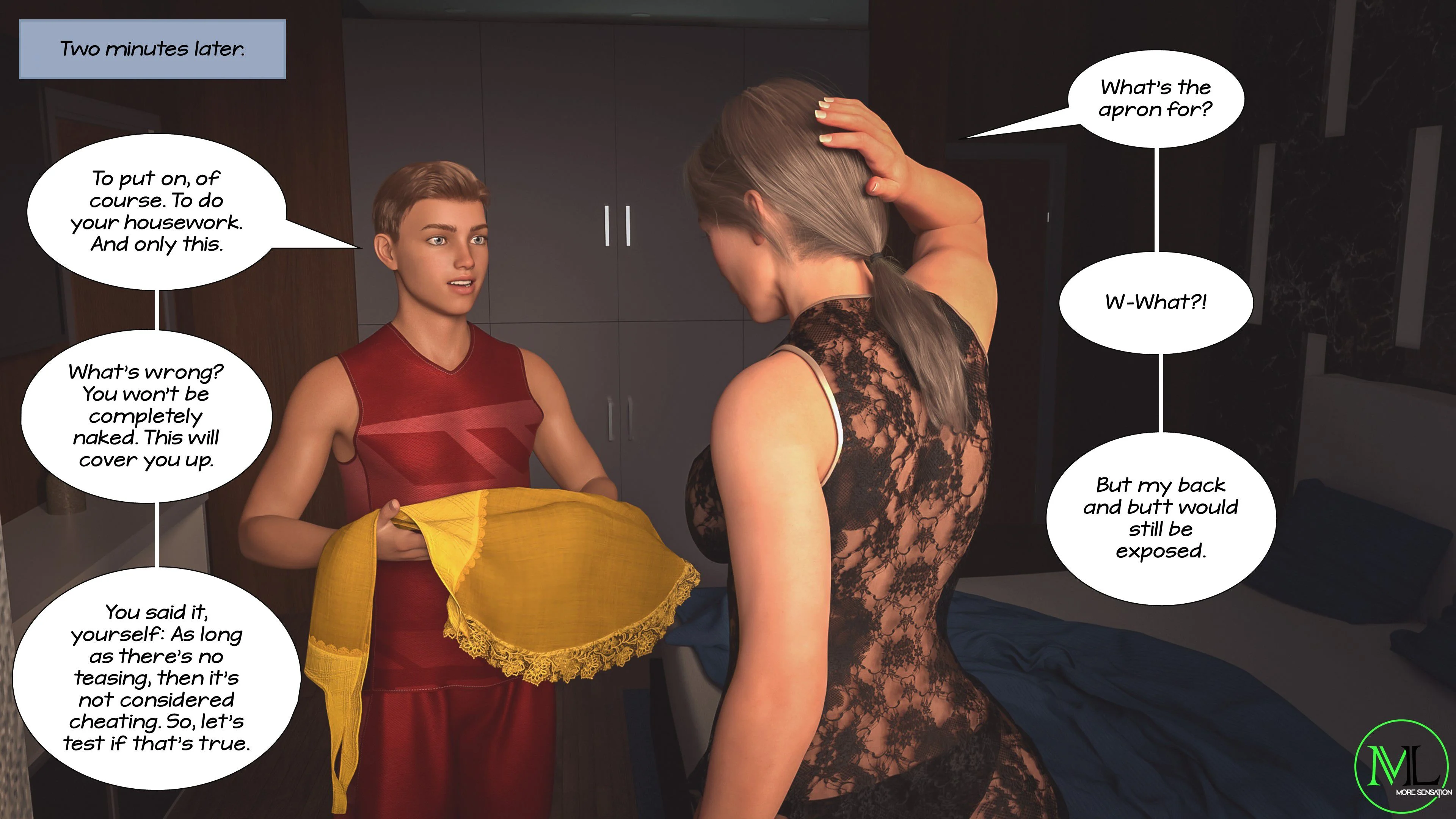 Breaking Boundaries Audio Porn Comic [MandoLogica] 4 . Breaking Boundaries - Chapter 4 [MandoLogica] – page 8
