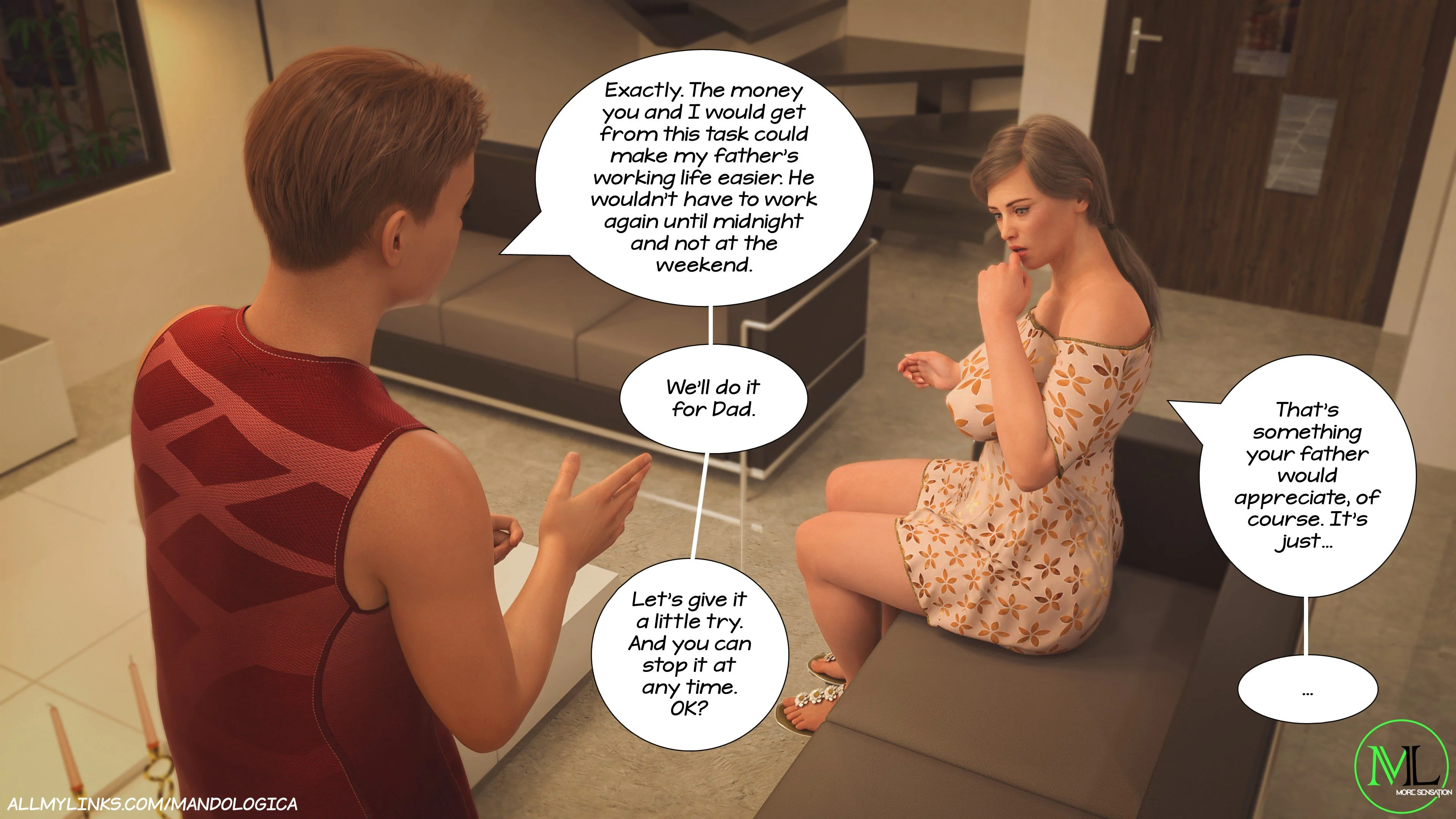 Breaking Boundaries Audio Porn Comic [MandoLogica] 3 . Breaking Boundaries - Chapter 3 [MandoLogica] – page 6