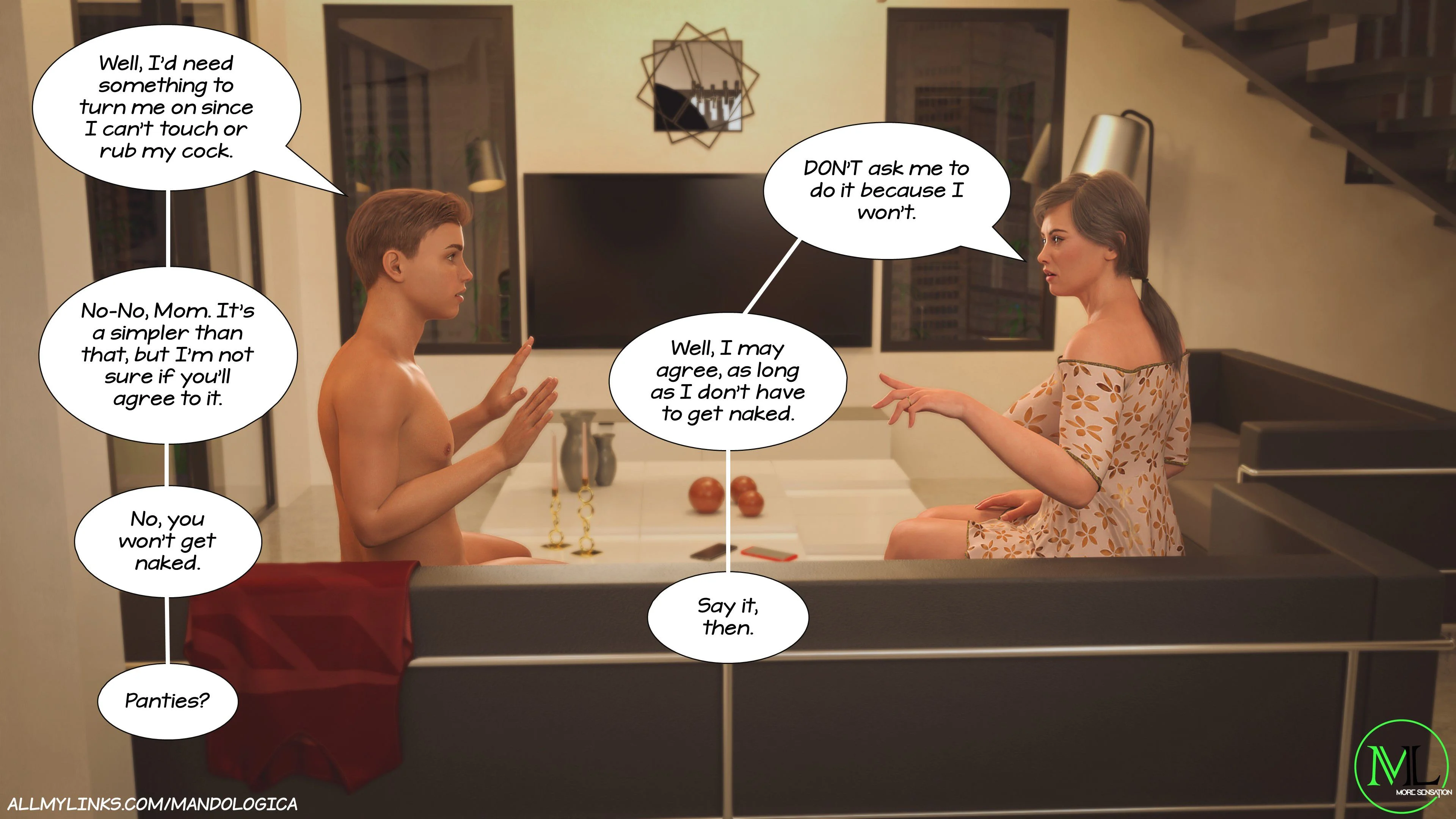 Breaking Boundaries Audio Porn Comic [MandoLogica] 3 . Breaking Boundaries - Chapter 3 [MandoLogica] – page 9