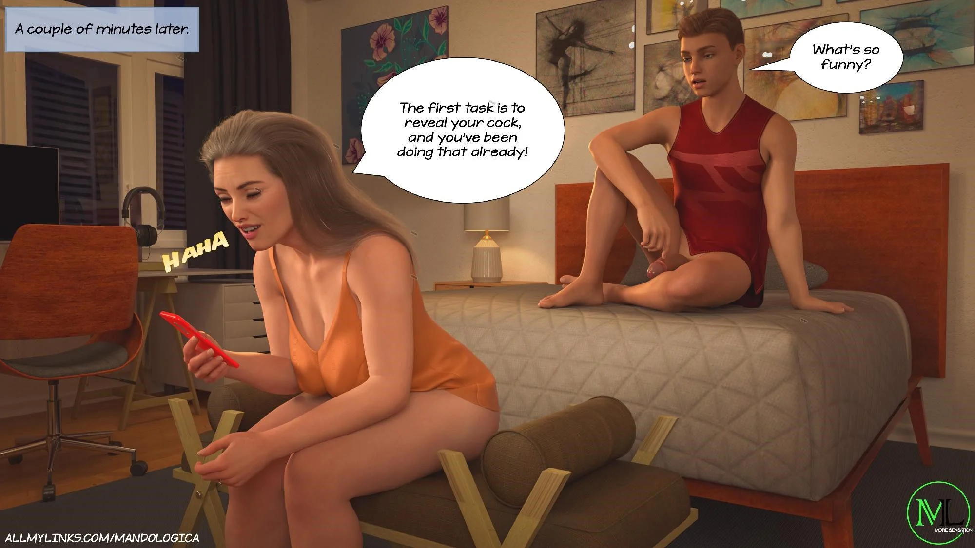 Breaking Boundaries Audio Porn Comic [MandoLogica] 5 . Breaking Boundaries - Chapter 5 [MandoLogica] – page 9