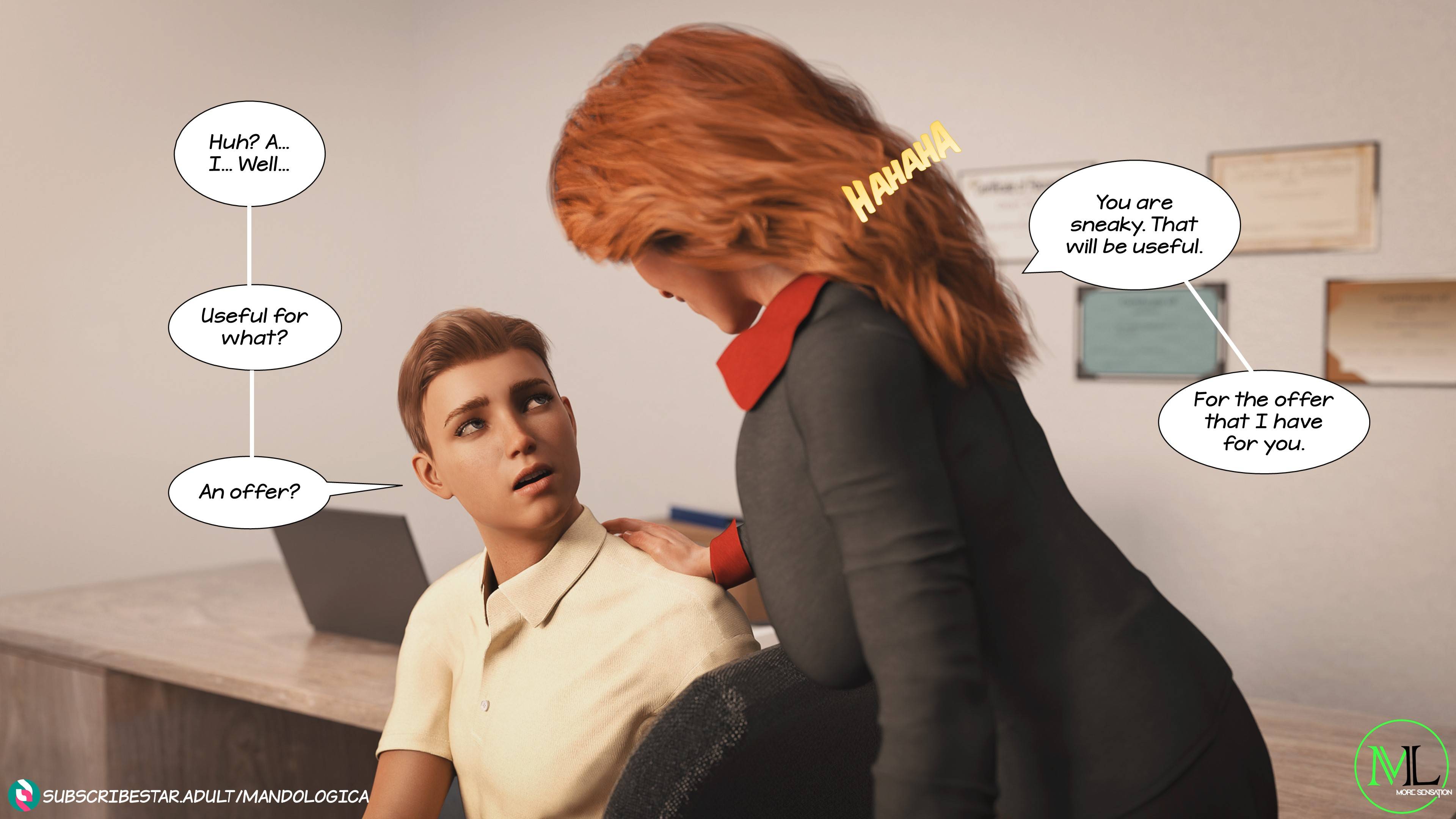 Breaking Boundaries Audio Porn Comic [MandoLogica] 1 . Breaking Boundaries  - Chapter 1 [MandoLogica] – page 19