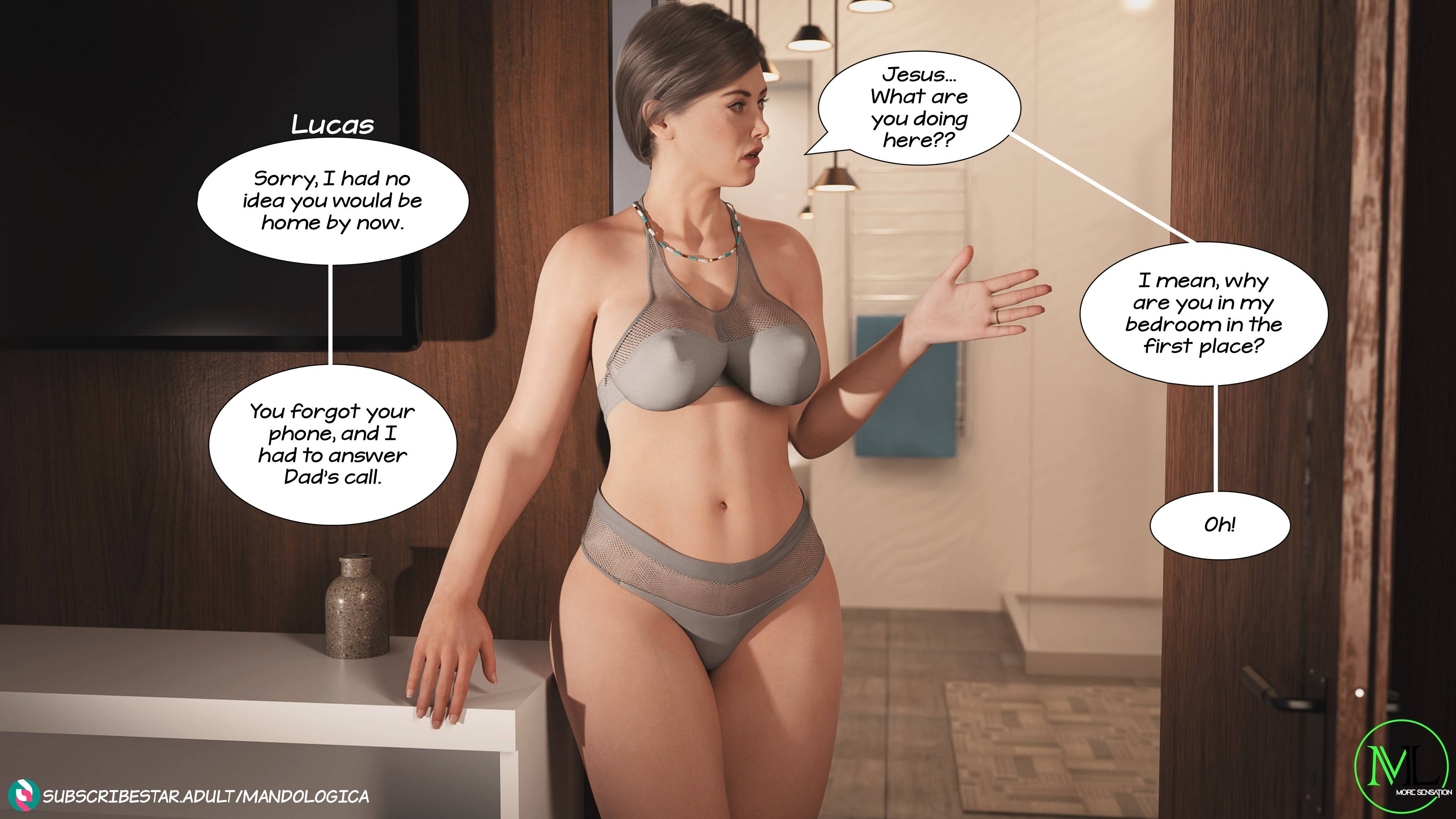 Breaking Boundaries Audio Porn Comic [MandoLogica] 1 . Breaking Boundaries  - Chapter 1 [MandoLogica] – page 40