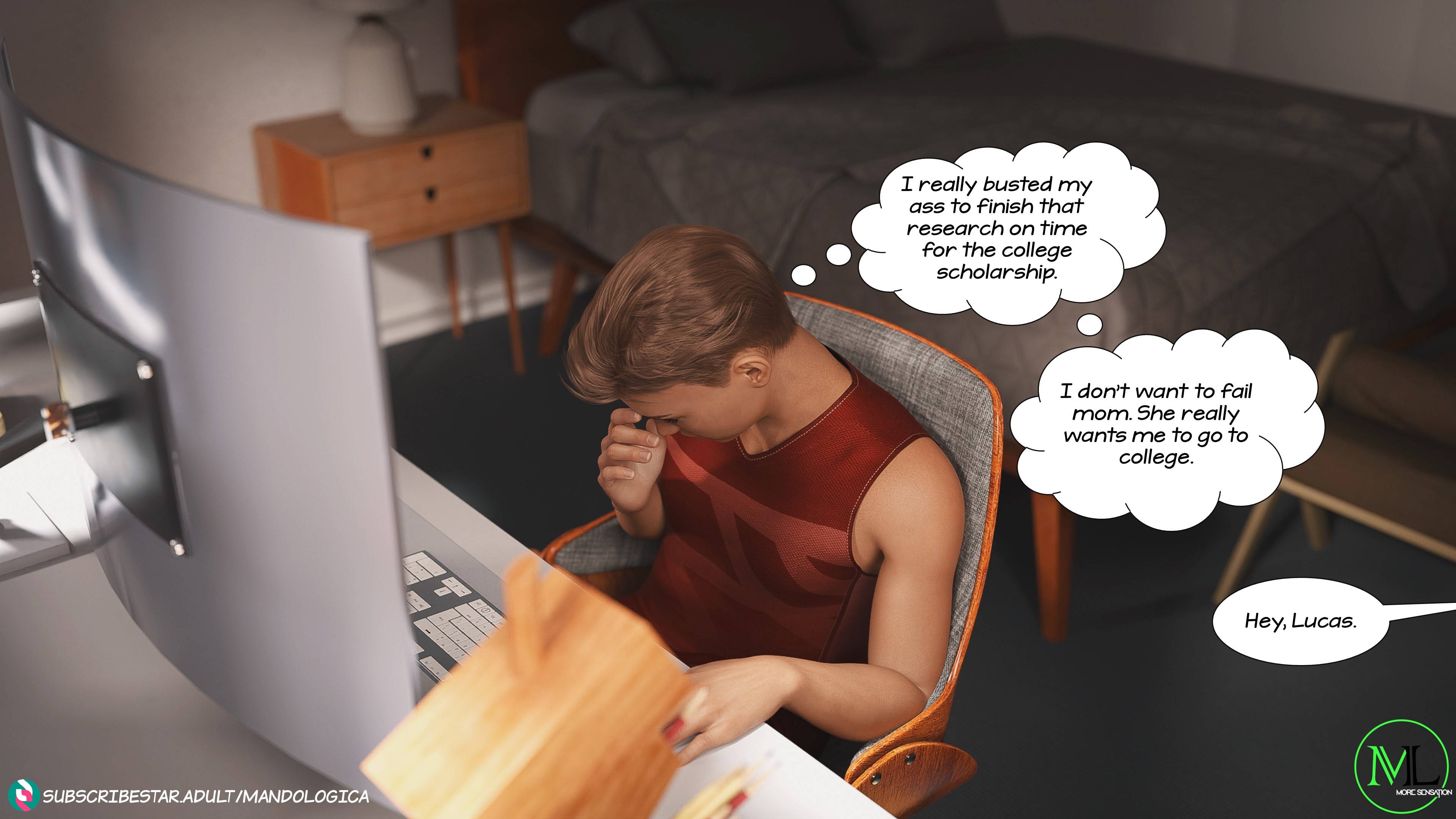 Breaking Boundaries Audio Porn Comic [MandoLogica] 1 . Breaking Boundaries  - Chapter 1 [MandoLogica] – page 5