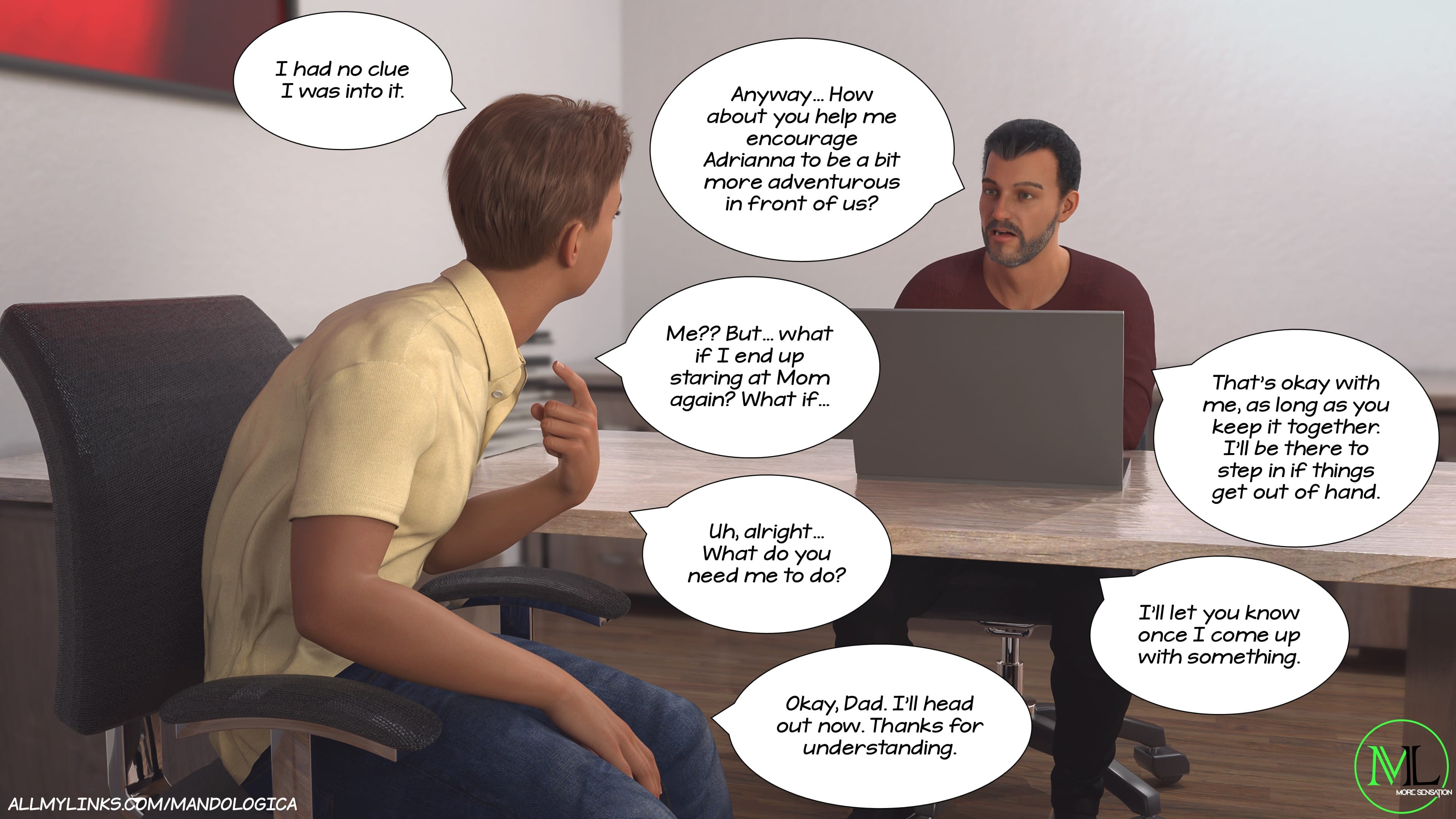 Breaking Boundaries Audio Porn Comic [MandoLogica] 10 . Breaking Boundaries - Chapter 10 [MandoLogica] – page 11
