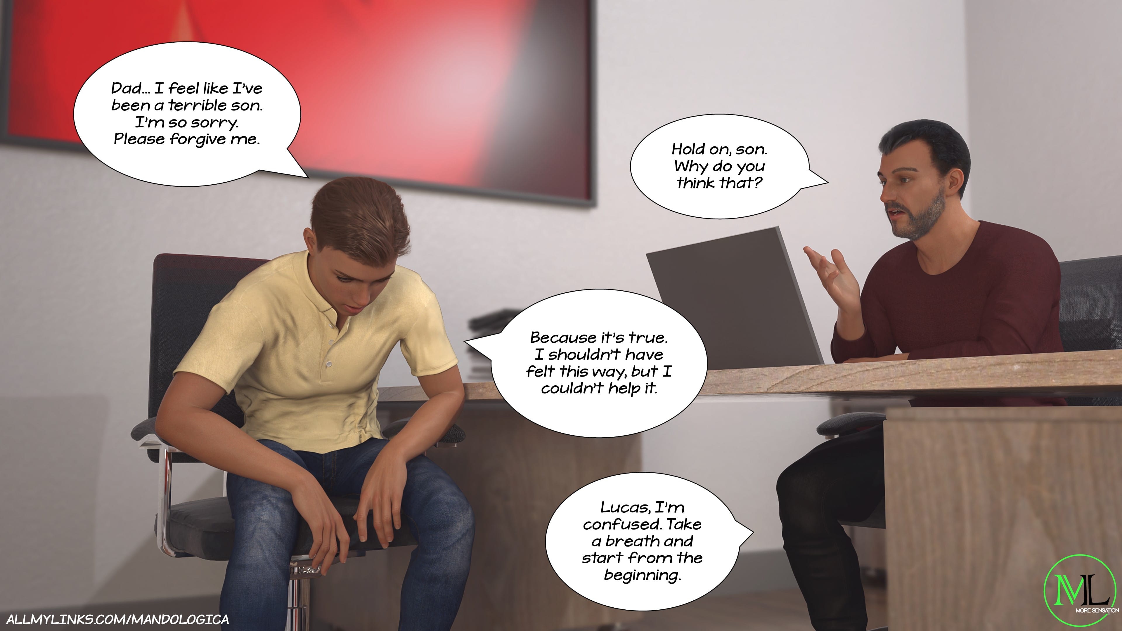 Breaking Boundaries Audio Porn Comic [MandoLogica] 10 . Breaking Boundaries - Chapter 10 [MandoLogica] – page 7