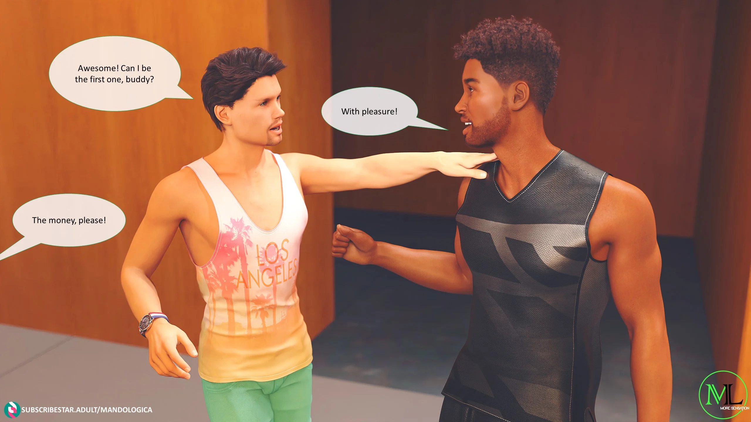 Teamwork [MandoLogica] 1 . Teamwork - Chapter 1 [MandoLogica] – page 53