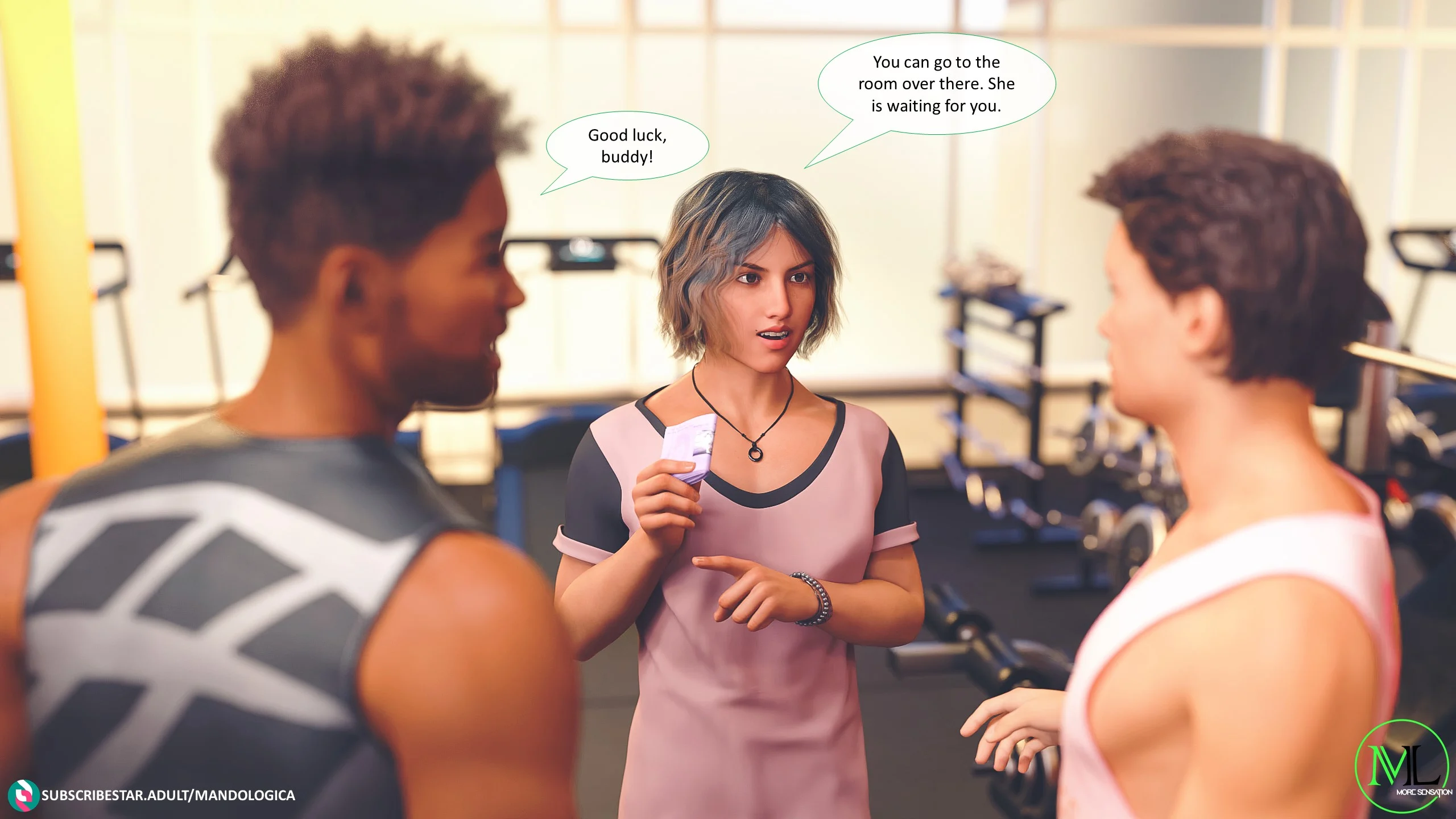 Teamwork [MandoLogica] 1 . Teamwork - Chapter 1 [MandoLogica] – page 54