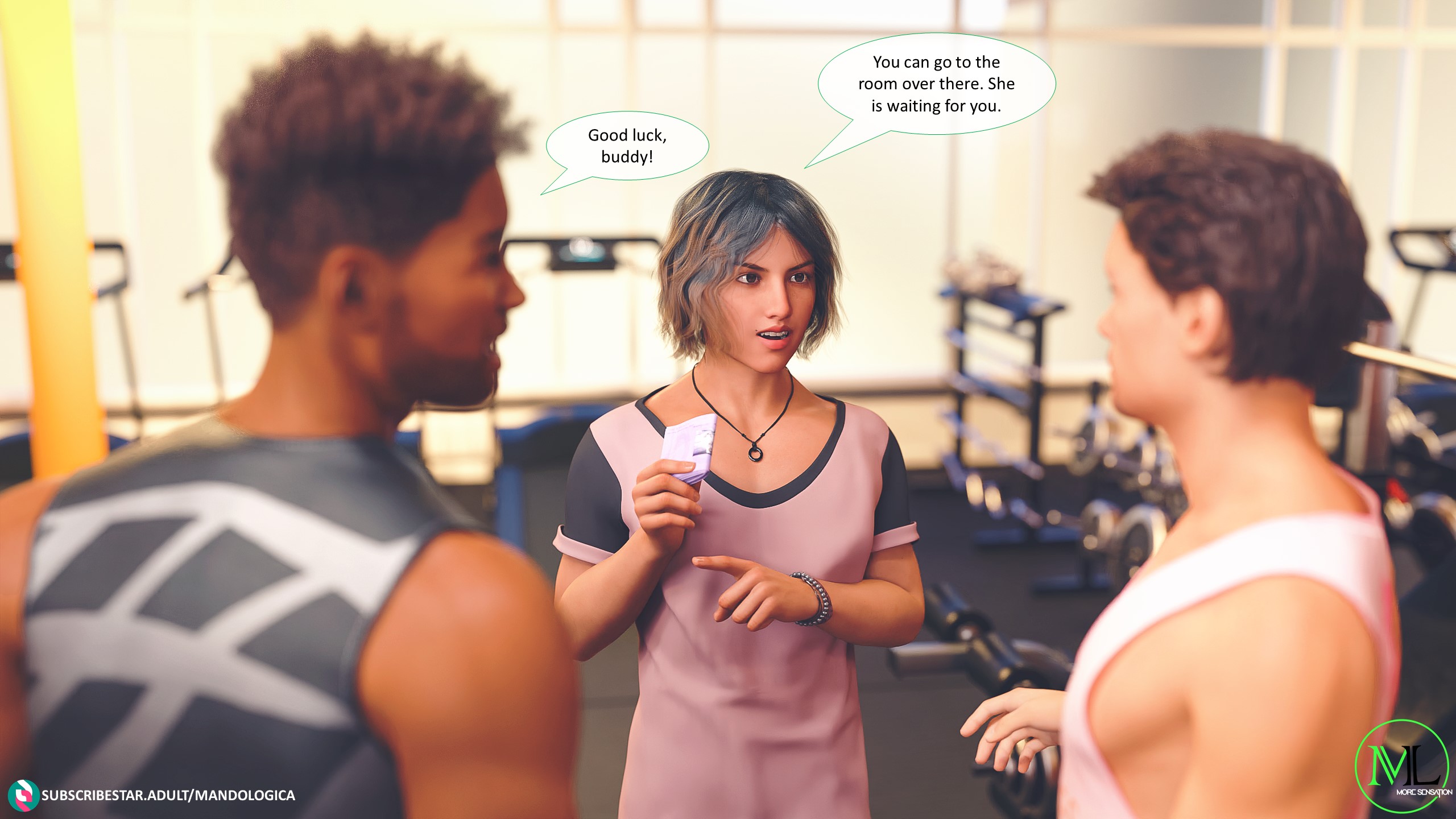 Teamwork [MandoLogica] 1 . Teamwork - Chapter 1 [MandoLogica] – page 54
