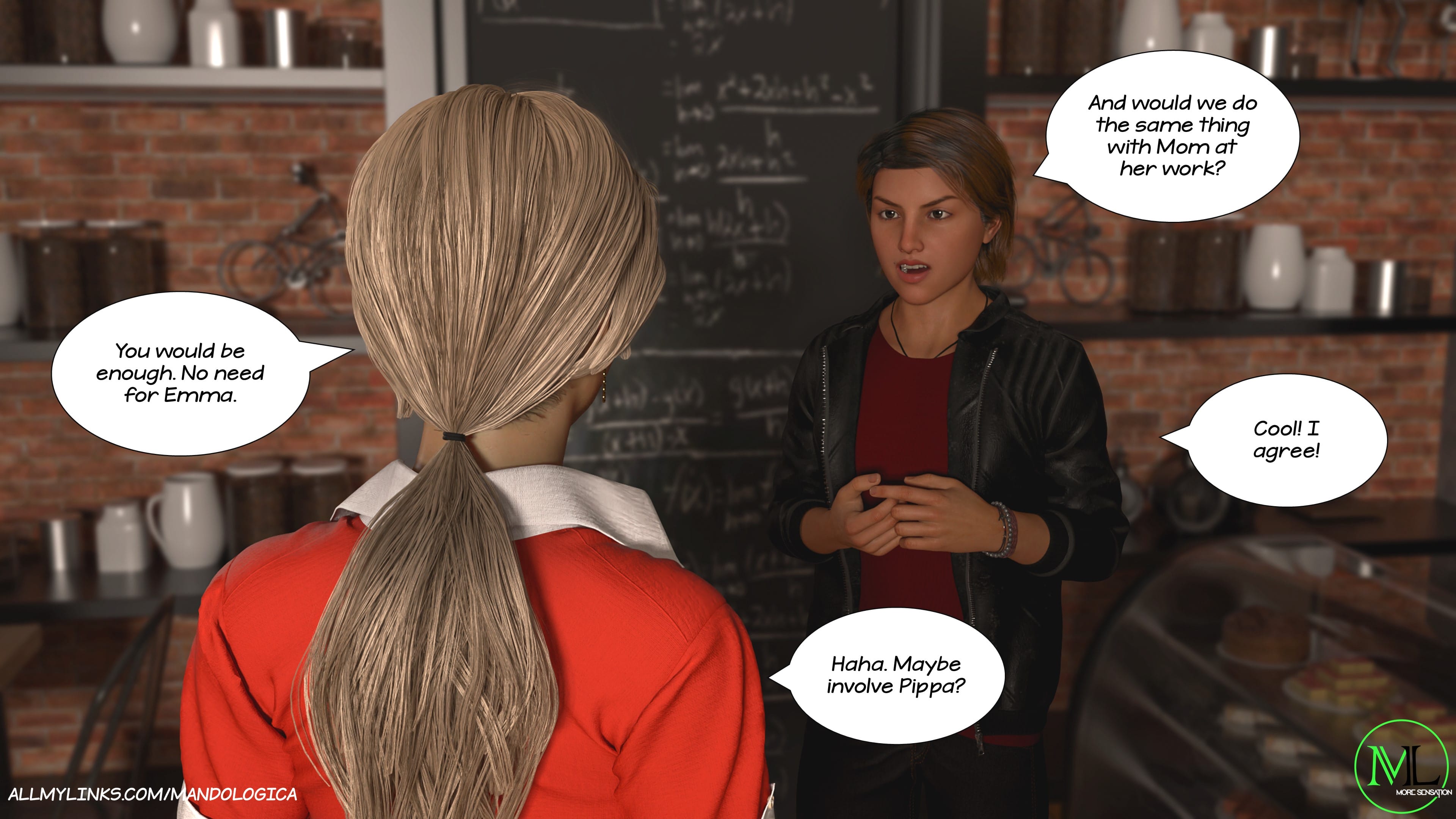 Teamwork [MandoLogica] 17 . Teamwork - Chapter 17 [MandoLogica] – page 140