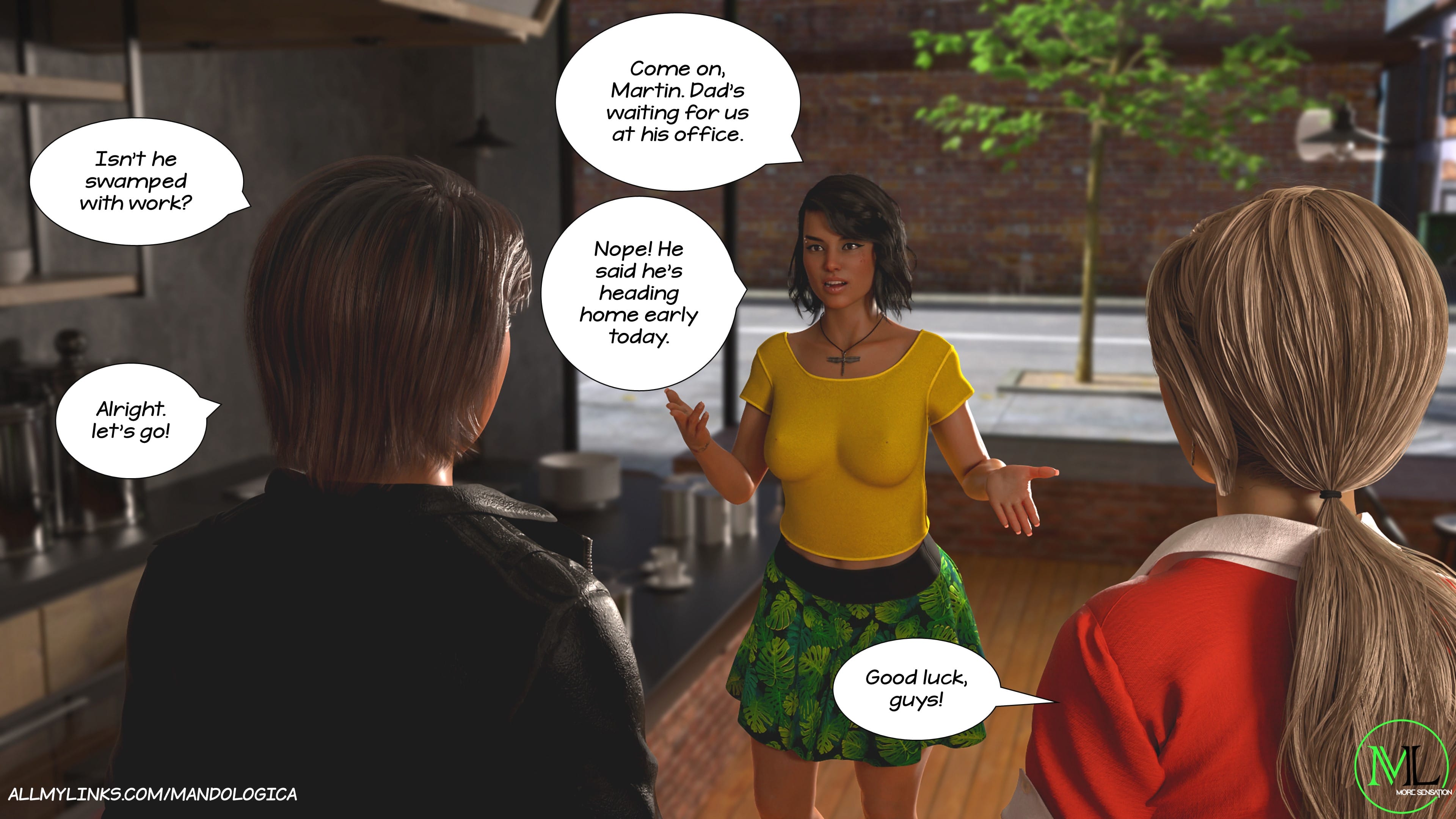 Teamwork [MandoLogica] 17 . Teamwork - Chapter 17 [MandoLogica] – page 142