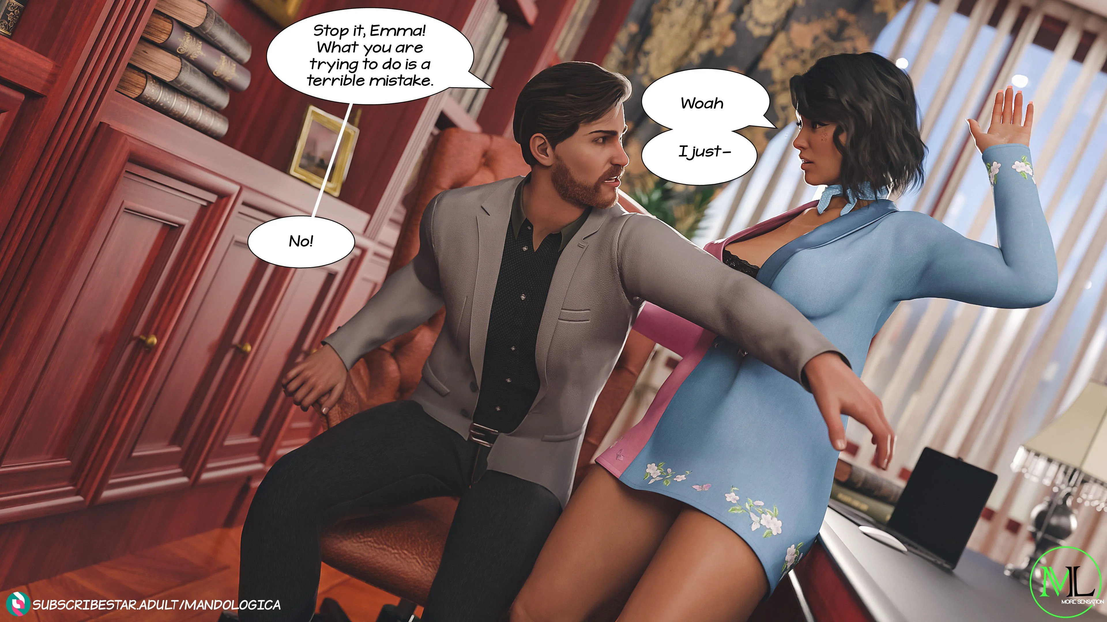 Teamwork [MandoLogica] 8 . Teamwork - Chapter 8 [MandoLogica] – page 9