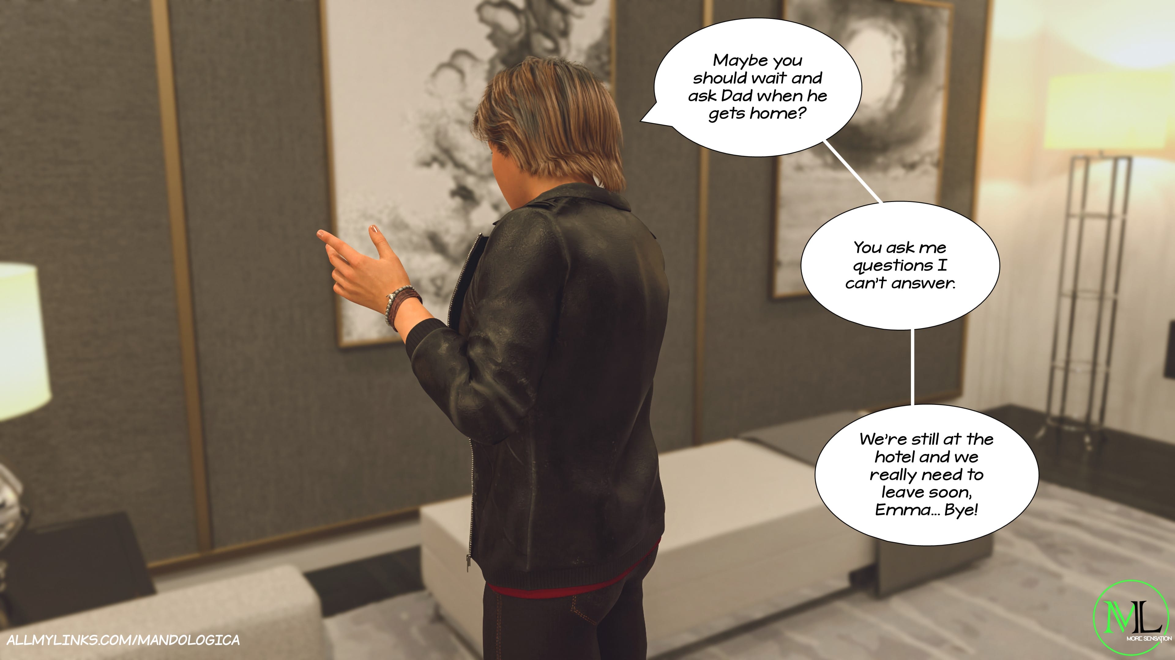 Teamwork [MandoLogica] 16 . Teamwork - Chapter 16 [MandoLogica] – page 183