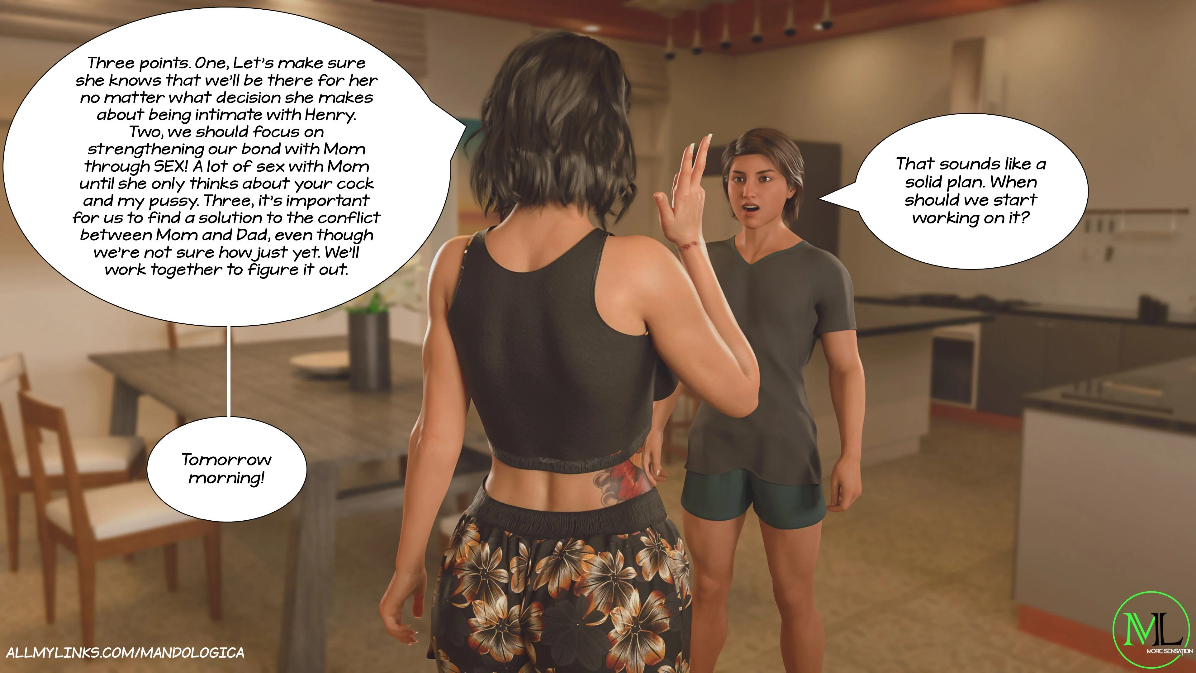 Teamwork [MandoLogica] 15 . Teamwork - Chapter 15 [MandoLogica] – page 152