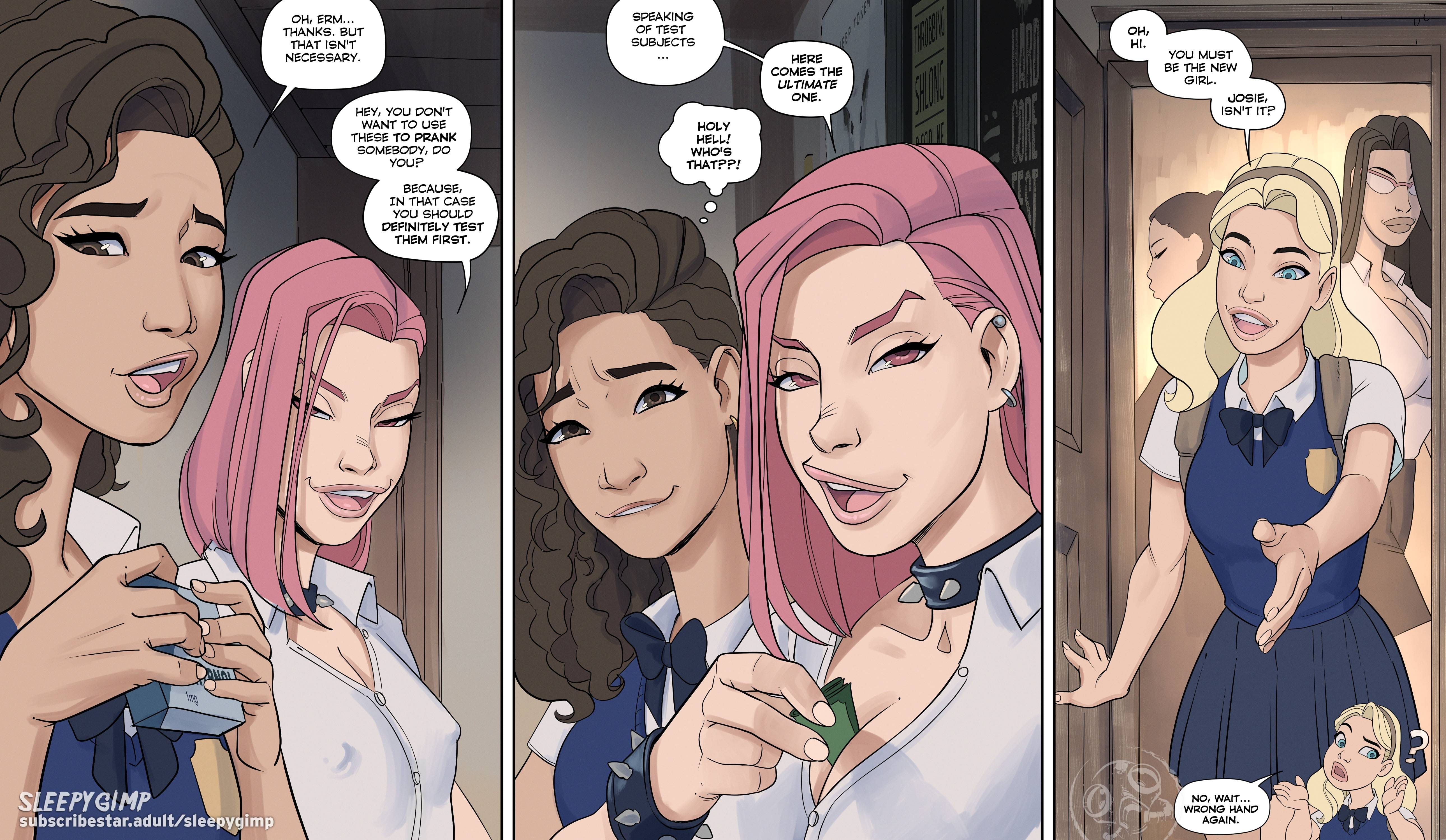 Nancy Templeton - Slumber Party Mystery [Sleepy Gimp] 1 . Nancy Templeton - Slumber Party Mystery - Chapter 1 [Sleepy Gimp] – page 2