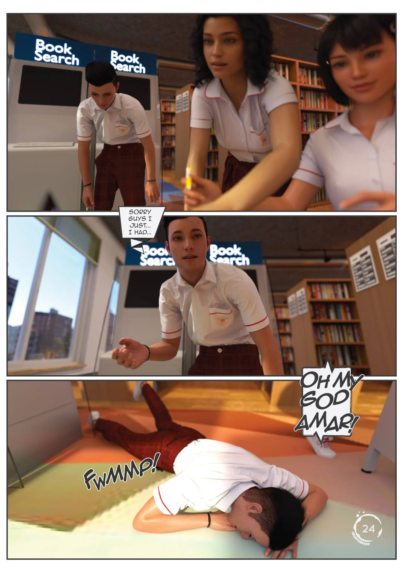 Between Affection And Intimacy [Crispy Cheese] 3 . Between Affection And Intimacy - Chapter 3 [Crispy Cheese] – page 25