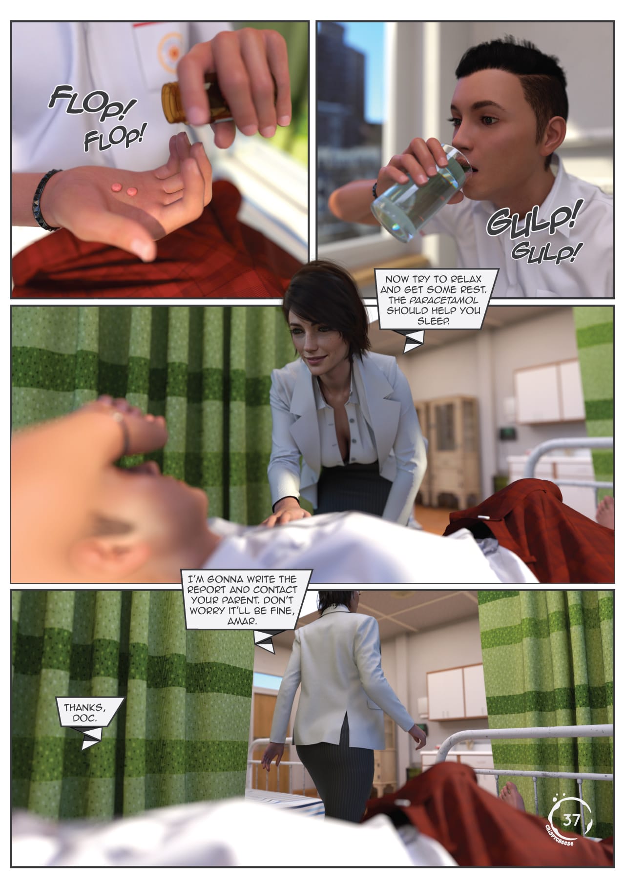 Between Affection And Intimacy [Crispy Cheese] 3 . Between Affection And Intimacy - Chapter 3 [Crispy Cheese] – page 38