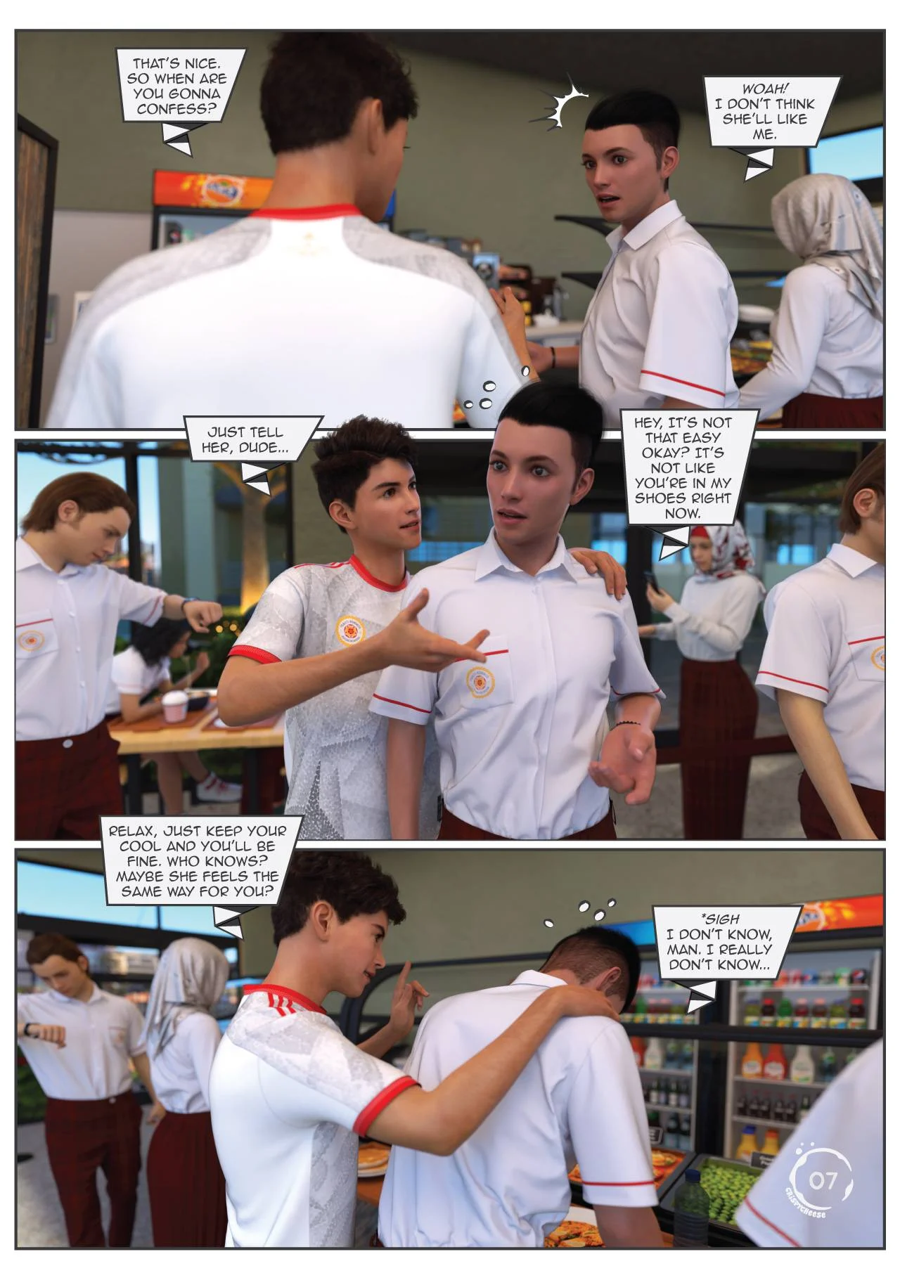 Between Affection And Intimacy [Crispy Cheese] 3 . Between Affection And Intimacy - Chapter 3 [Crispy Cheese] – page 8