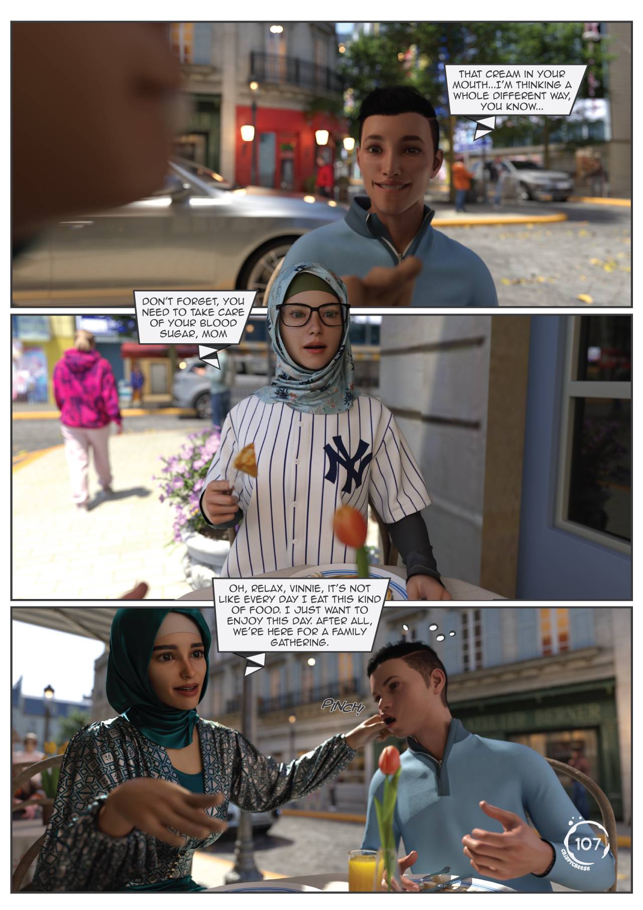Between Affection And Intimacy Chapter 4 – page 108