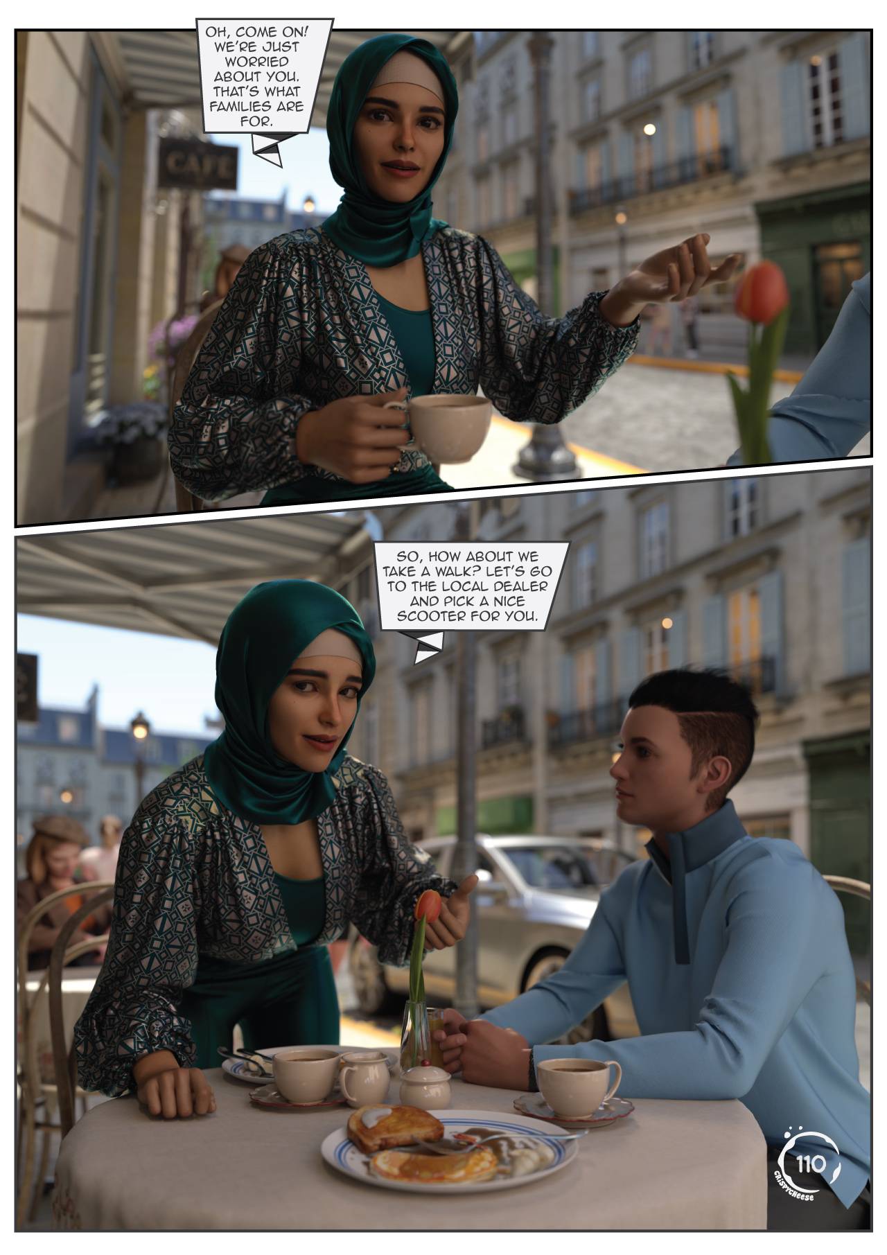 Between Affection And Intimacy Chapter 4 – page 111
