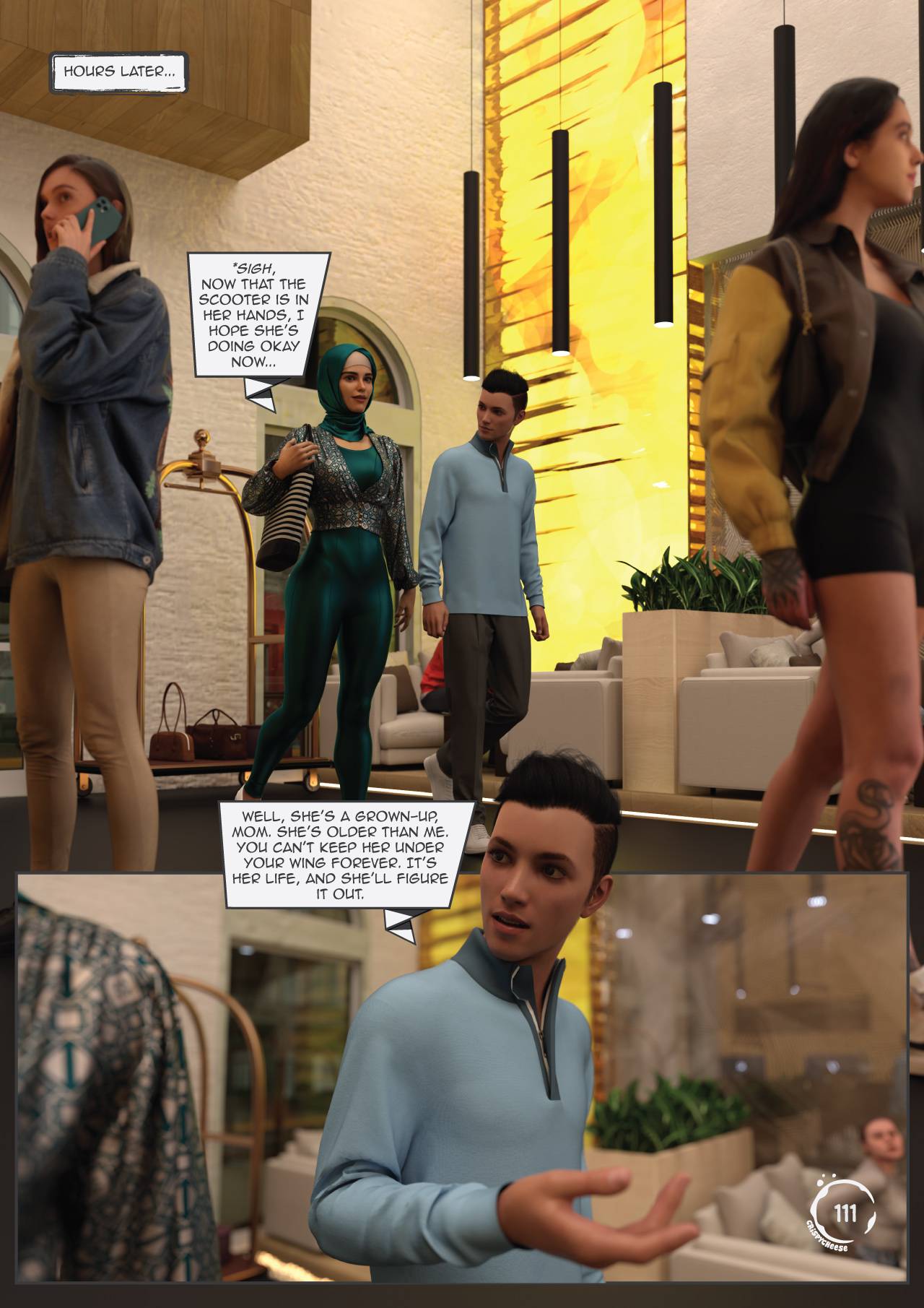 Between Affection And Intimacy Chapter 4 – page 112