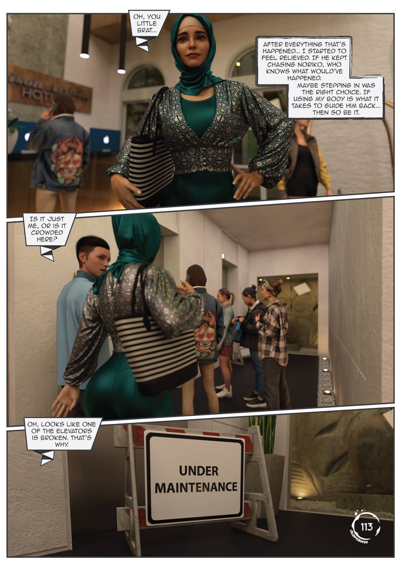 Between Affection And Intimacy Chapter 4 – page 114