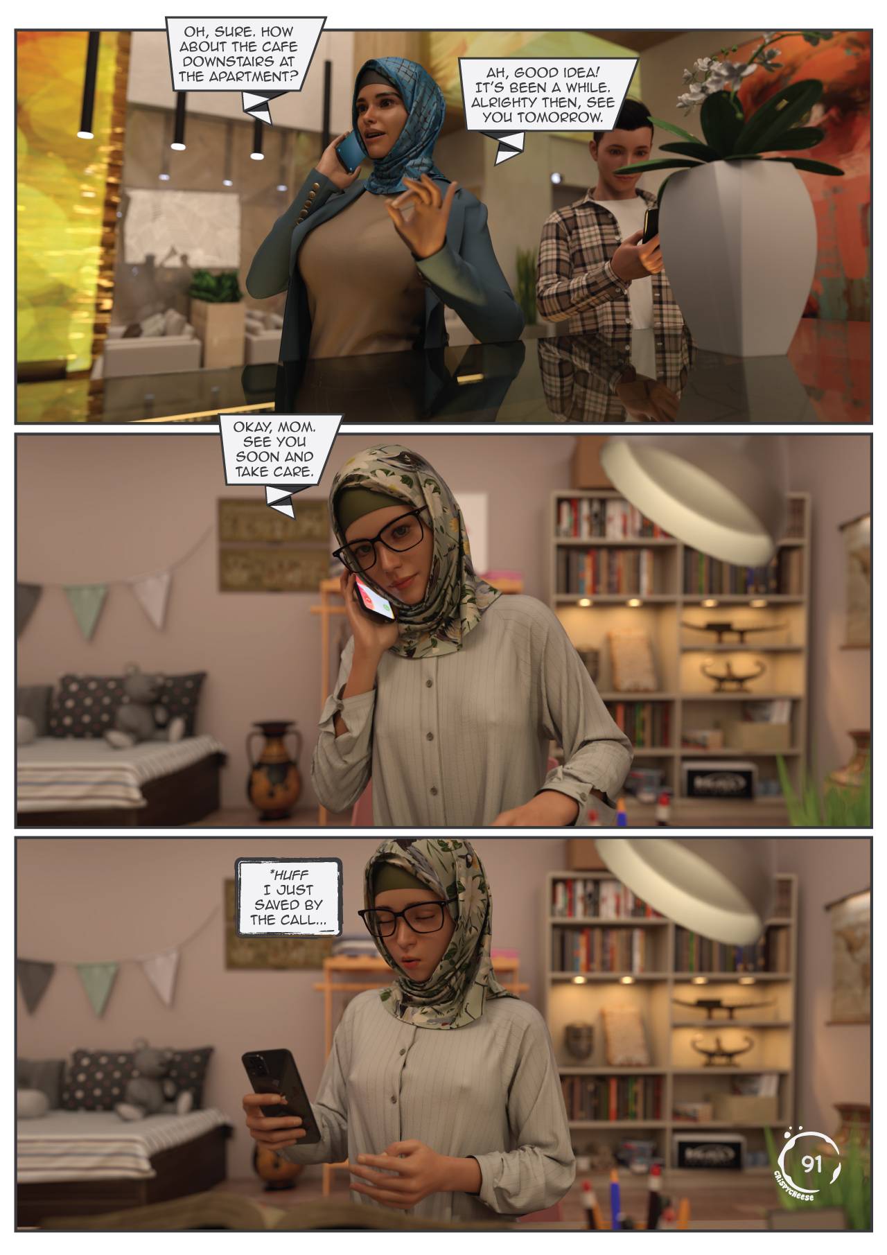 Between Affection And Intimacy Chapter 4 – page 92