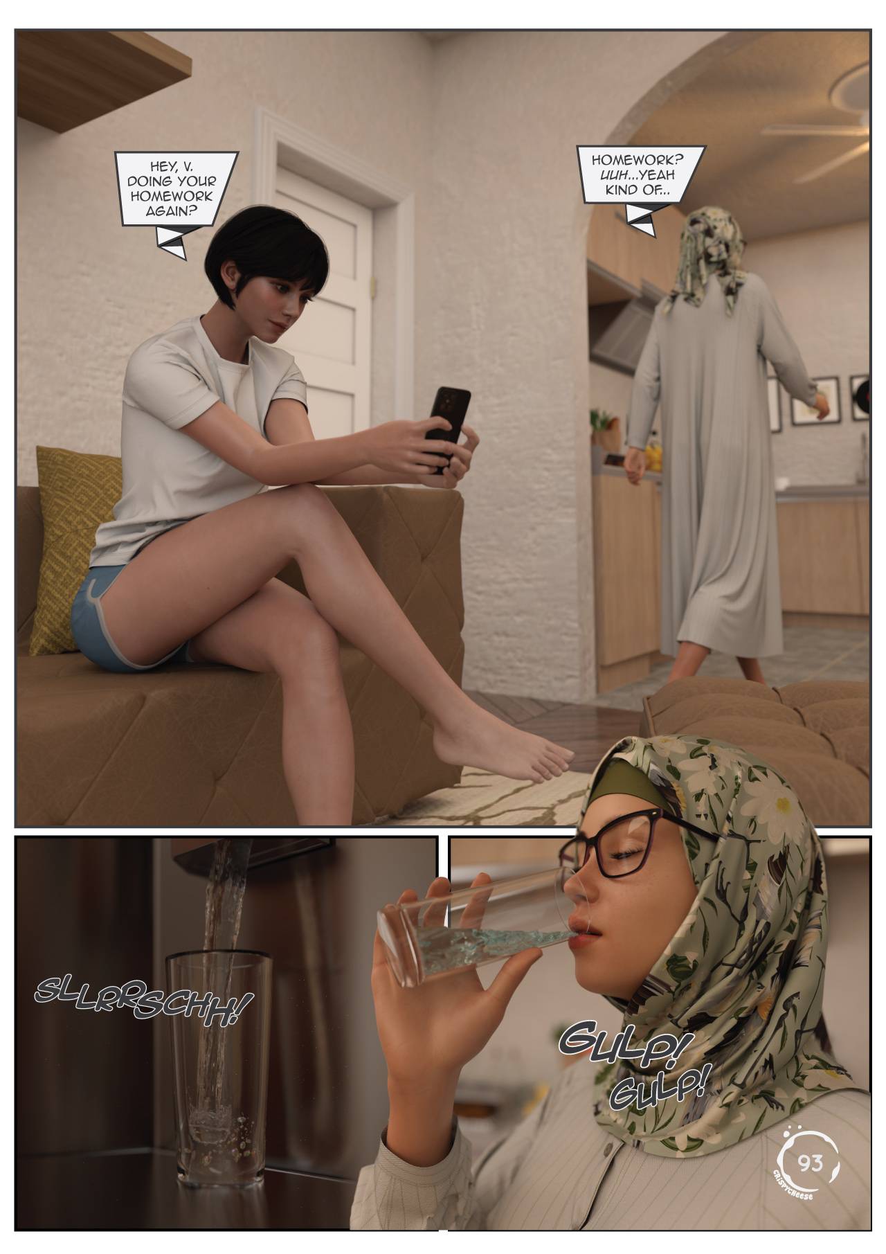 Between Affection And Intimacy Chapter 4 – page 94