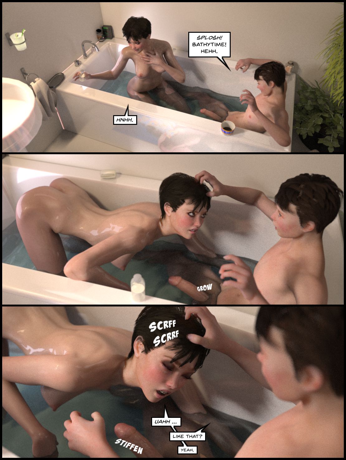 Lithium [Sindy Anna Jones] 11 . Lithium - Shampooing My Sister - Chapter 11 [Sindy Anna Jones] – page 46