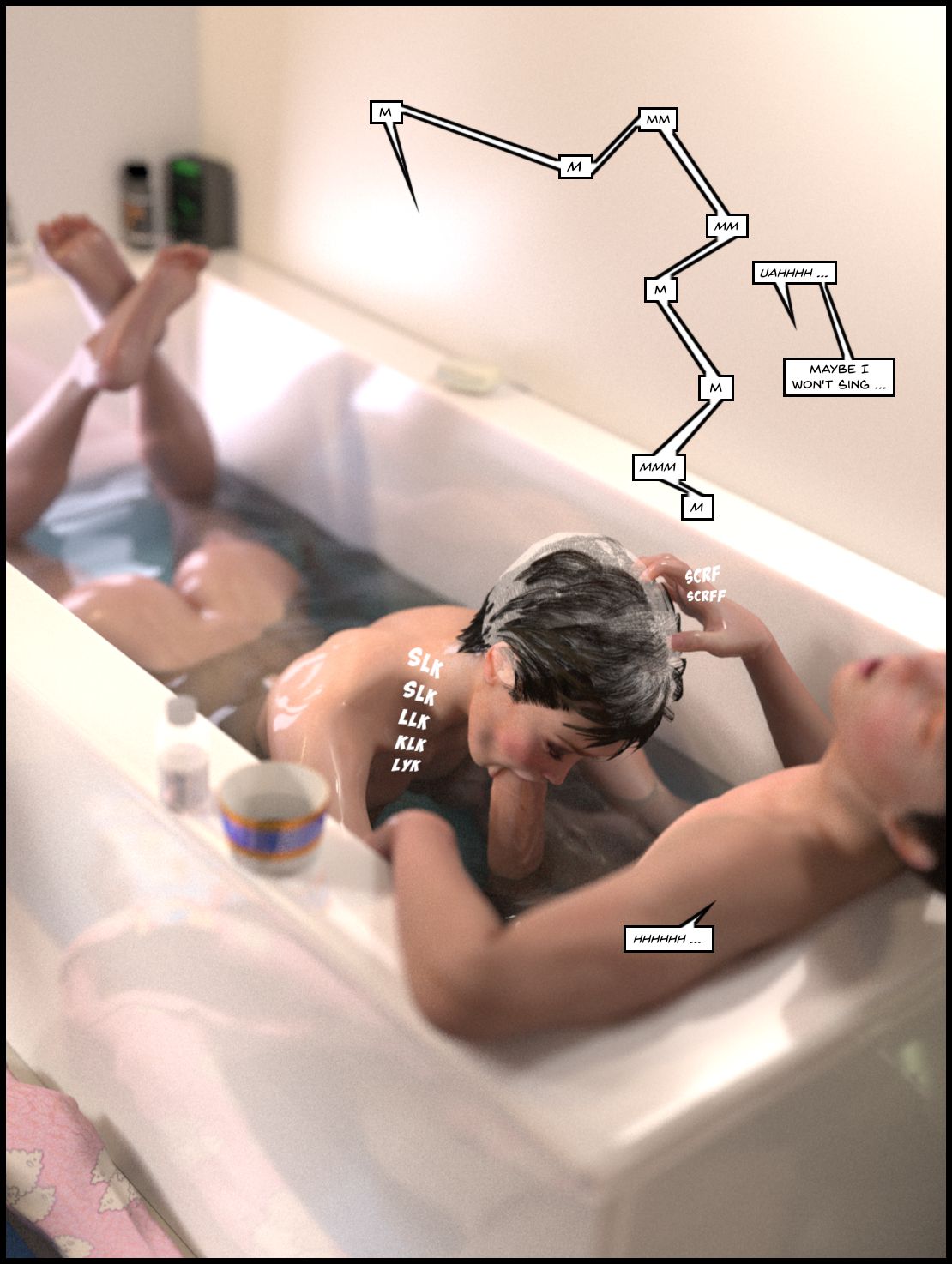 Lithium [Sindy Anna Jones] 11 . Lithium - Shampooing My Sister - Chapter 11 [Sindy Anna Jones] – page 52
