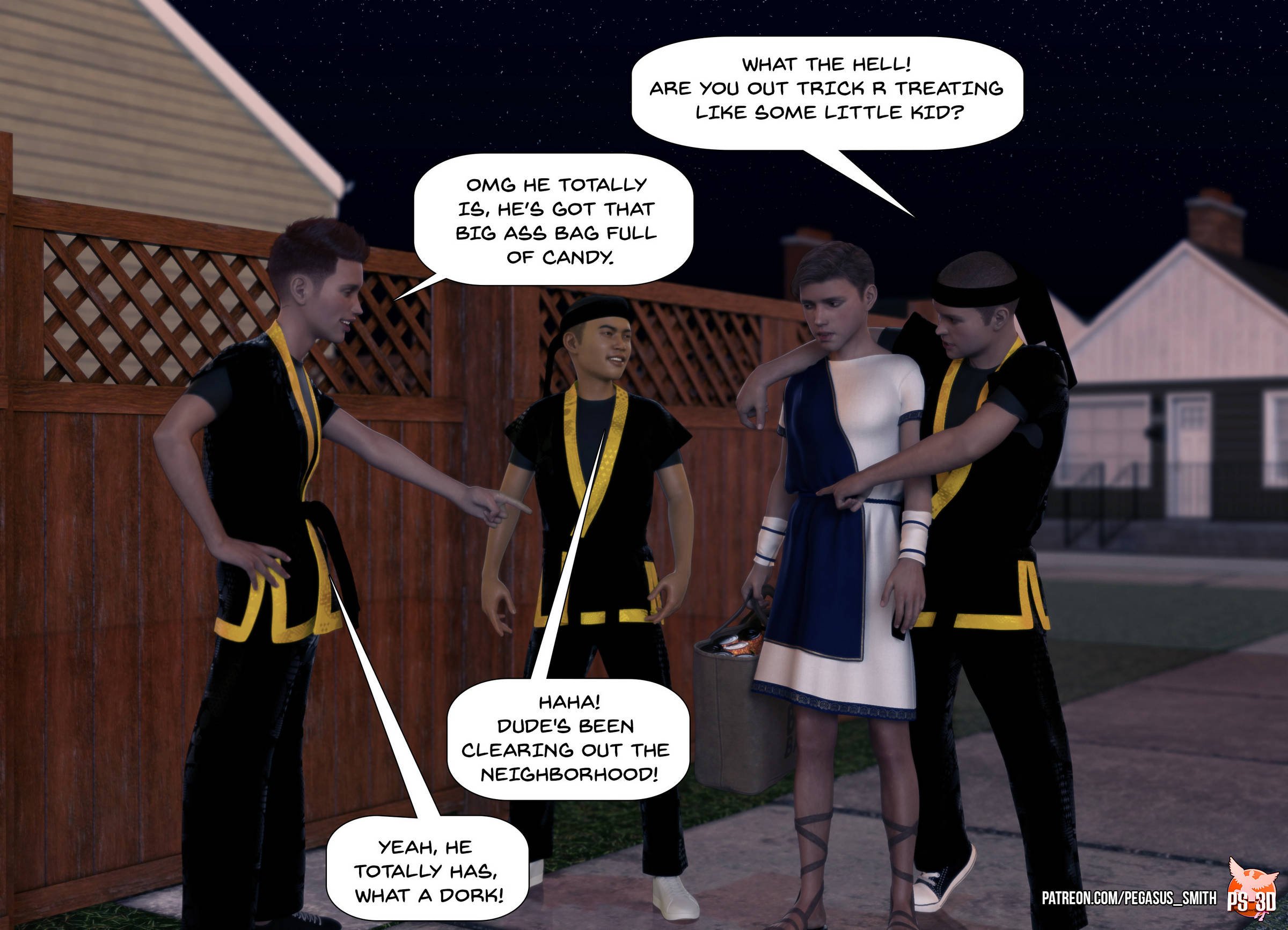 Trick Or Treat [Pegasus Smith] 1 . Trick Or Treat - Chapter 1 [Pegasus Smith] – page 9