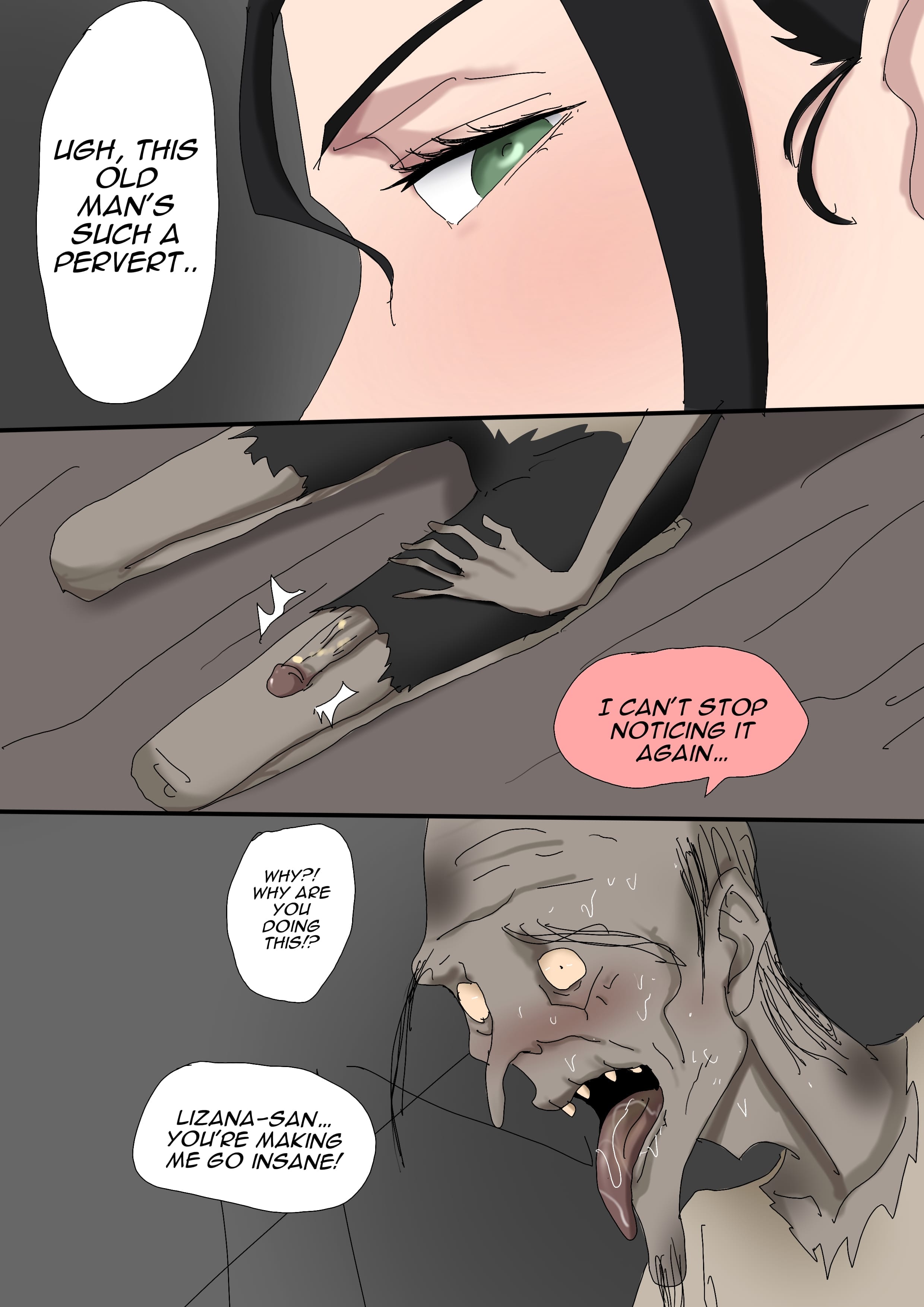 Sinful Lust [ZettoNSFW] 7.3 . Sinful Lust - Lizana And The Homeless - Chapter 3 [ZettoNSFW] – page 16