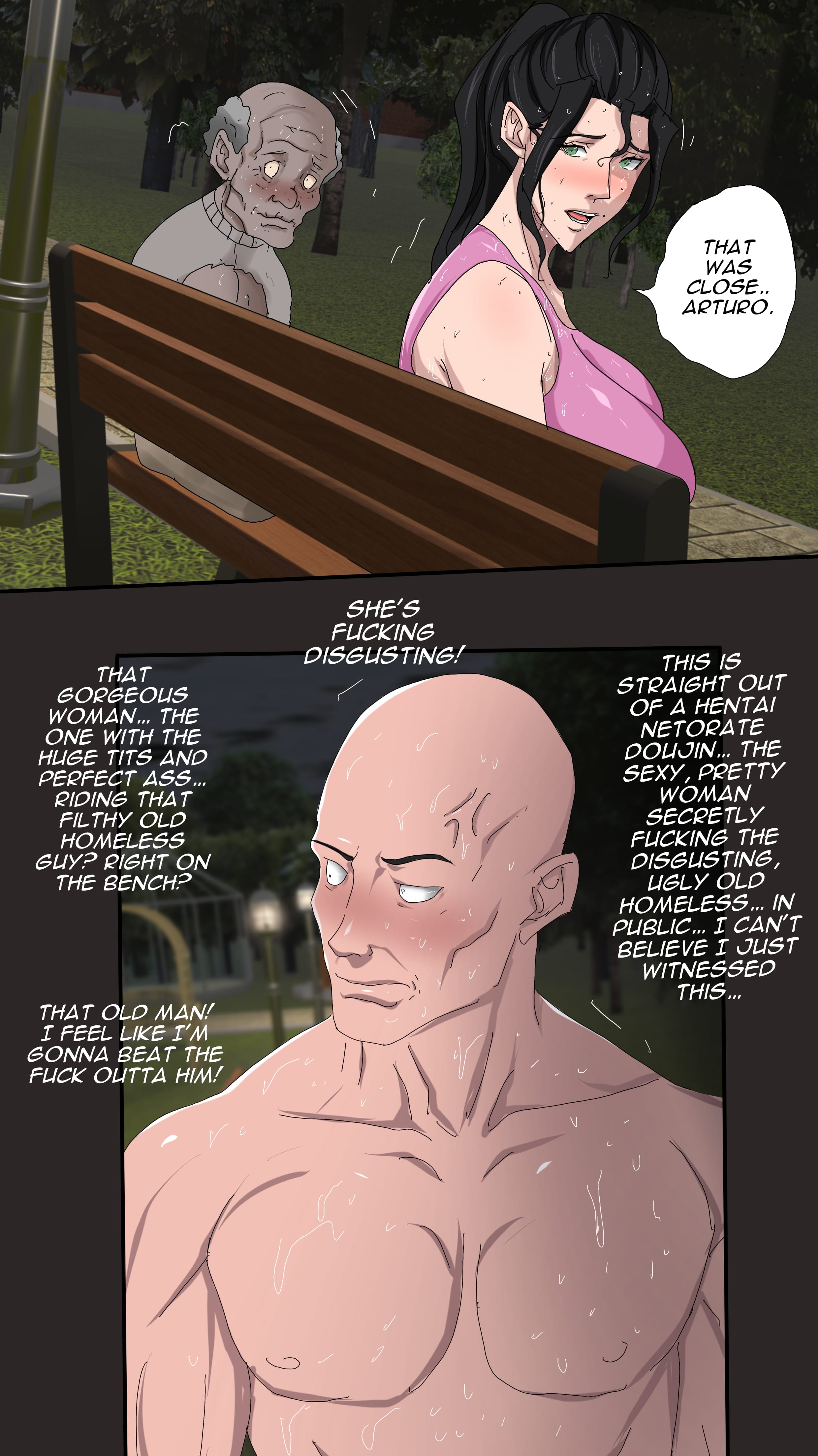 Sinful Lust [ZettoNSFW] 7.3 . Sinful Lust - Lizana And The Homeless - Chapter 3 [ZettoNSFW] – page 188