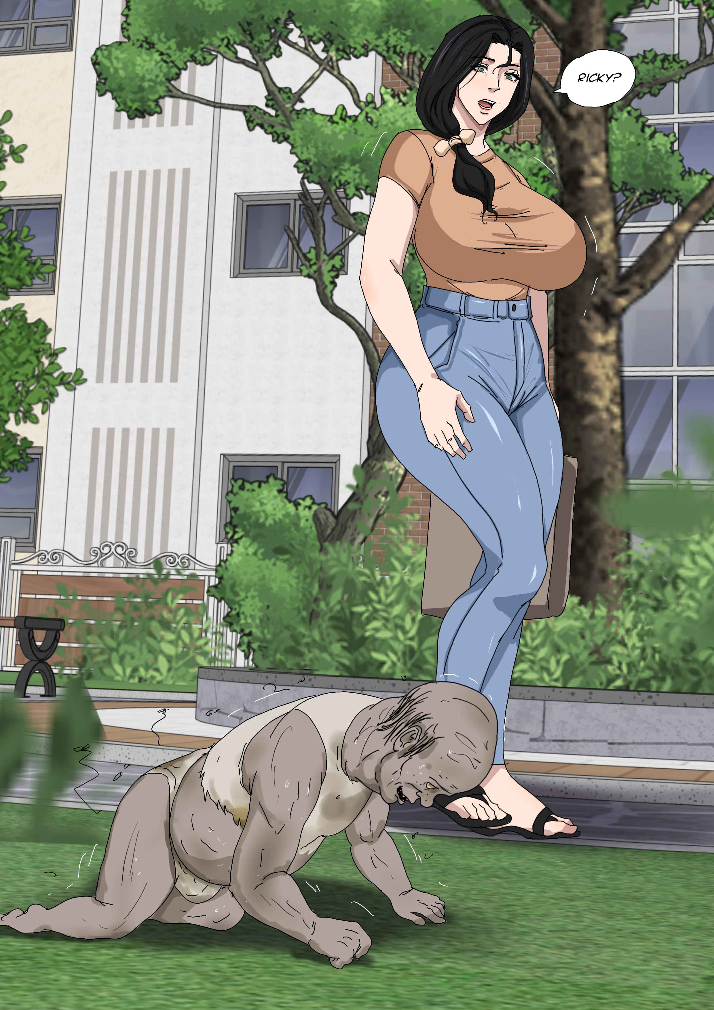 Sinful Lust [ZettoNSFW] 7.4 . Sinful Lust - Lizana And The Homeless - Chapter 4 [ZettoNSFW] – page 46
