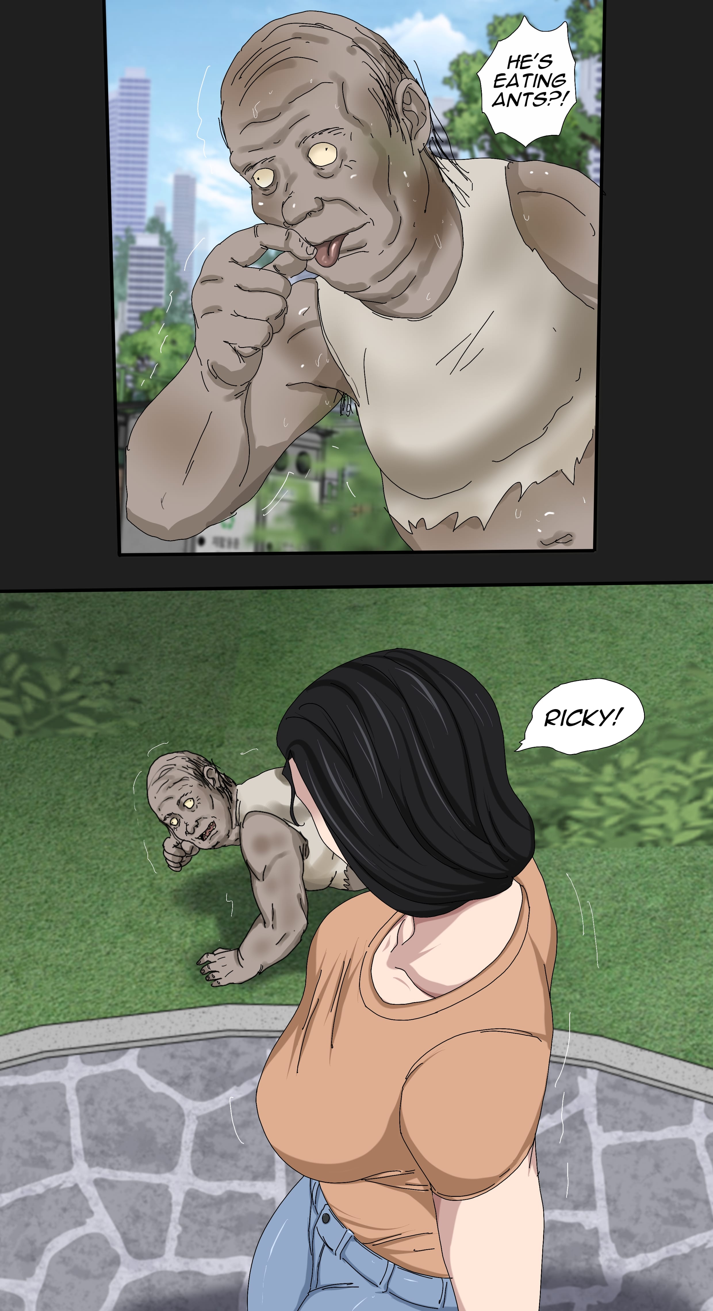 Sinful Lust [ZettoNSFW] 7.4 . Sinful Lust - Lizana And The Homeless - Chapter 4 [ZettoNSFW] – page 47