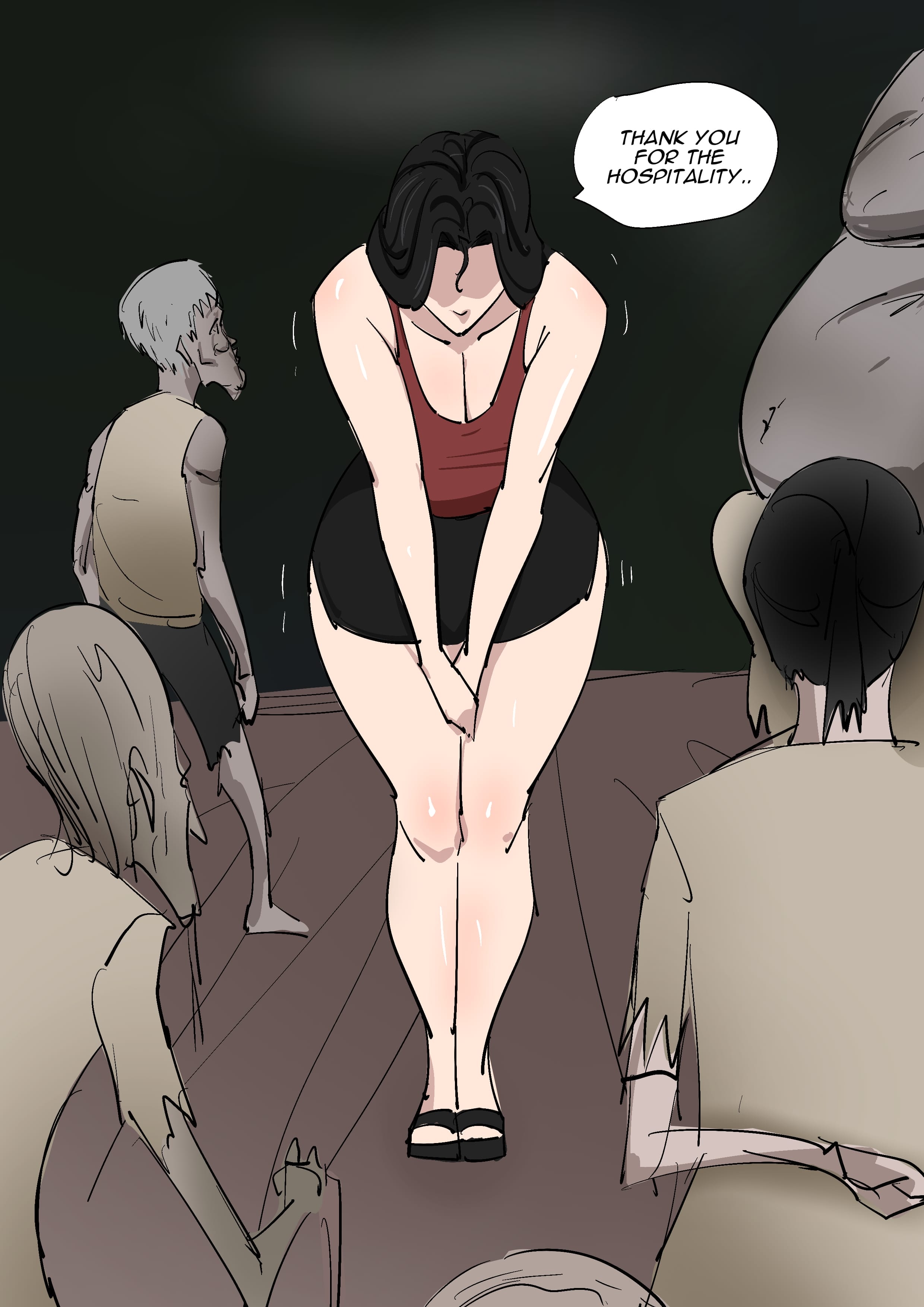 Sinful Lust [ZettoNSFW] 7.6 . Sinful Lust - Lizana And The Homeless - Chapter 6 [ZettoNSFW] – page 85