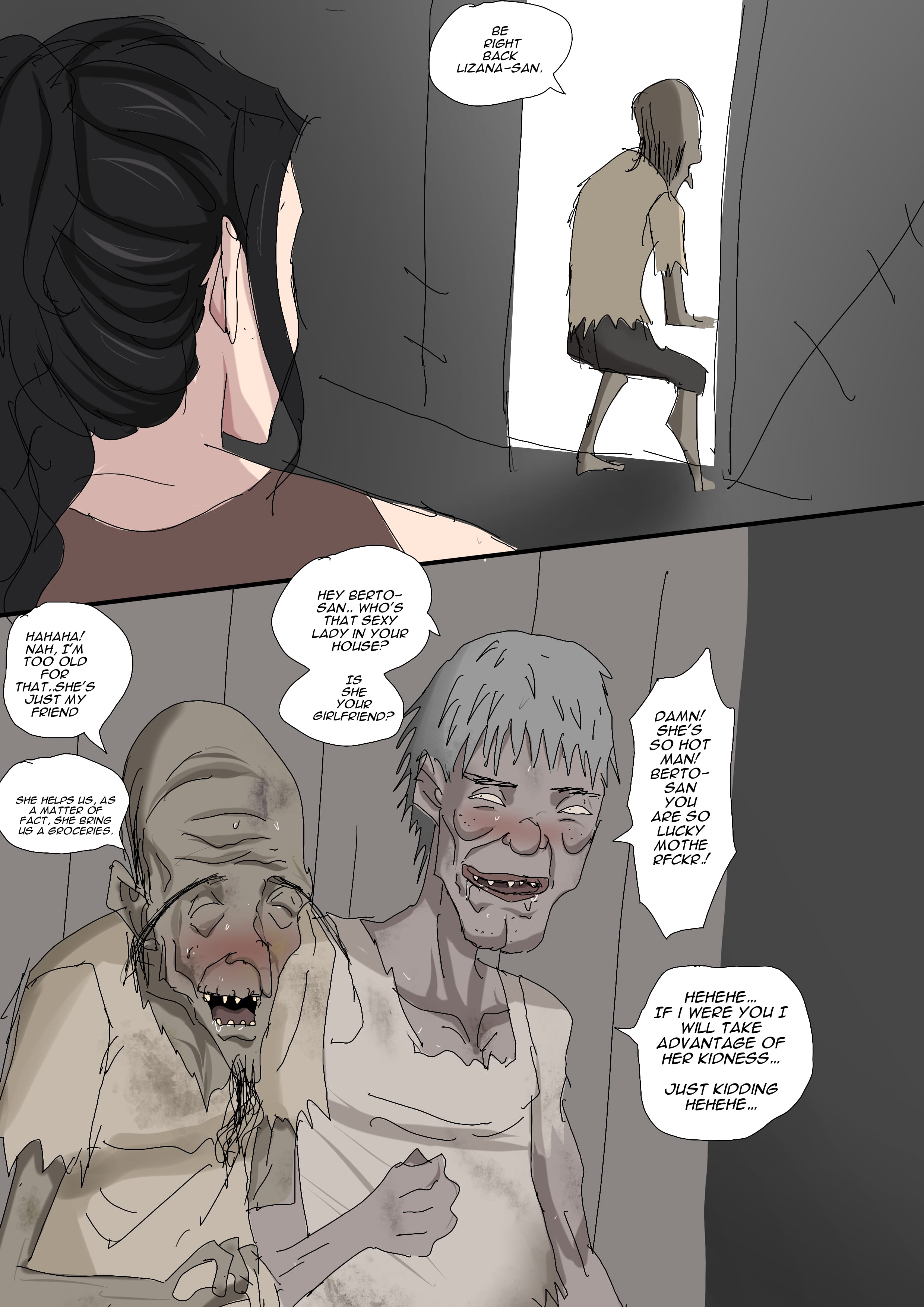 Sinful Lust [ZettoNSFW] 7 . Sinful Lust - Lizana And The Homeless - Chapter 1 [ZettoNSFW] – page 51