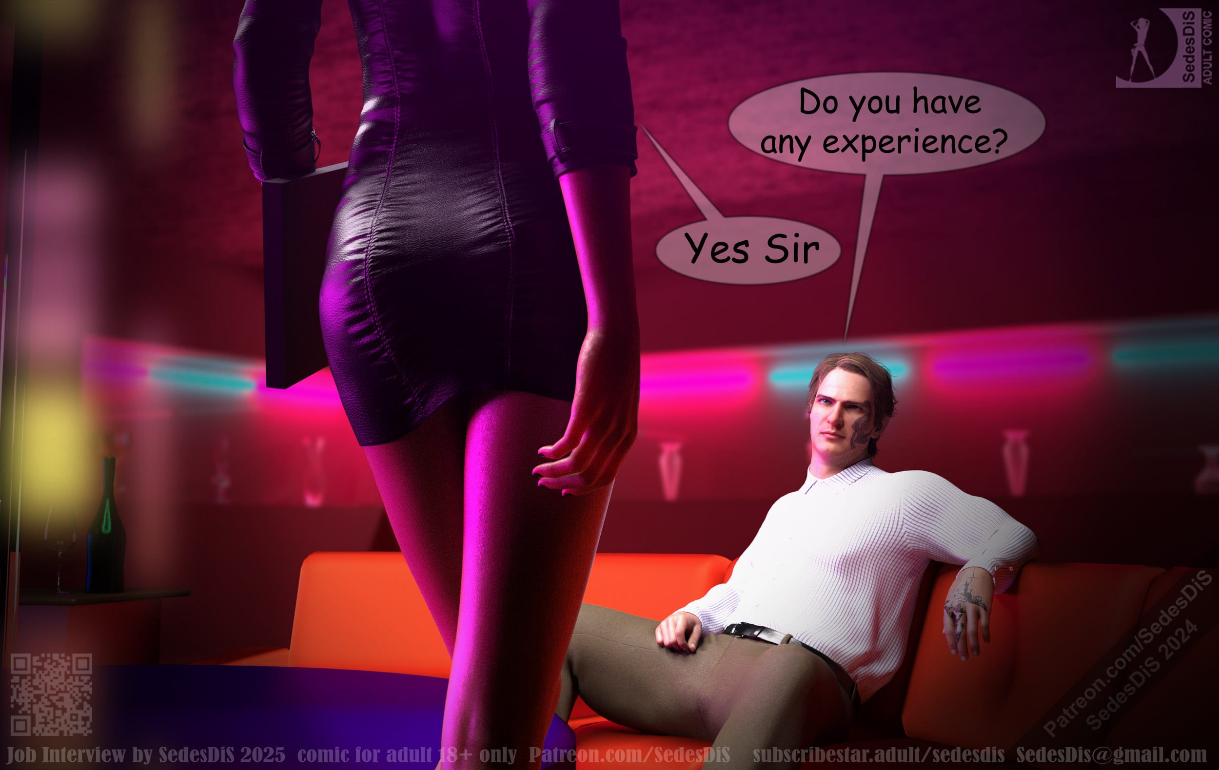Job Interview [SedesDiS] 1 . Job Interview - Chapter 1 [SedesDiS] – page 5