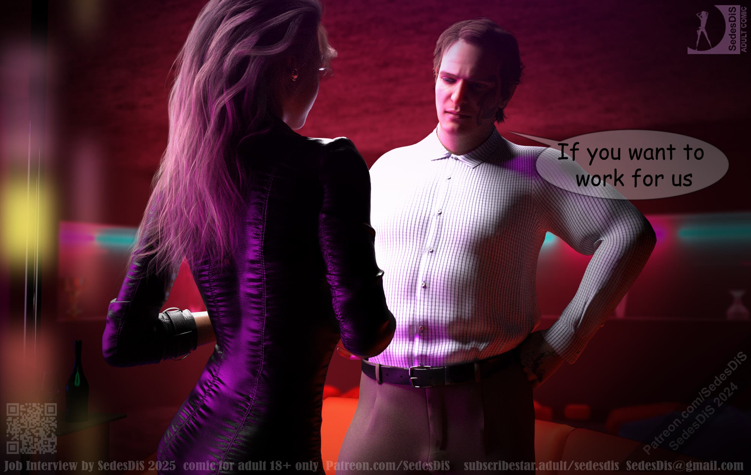 Job Interview [SedesDiS] 1 . Job Interview - Chapter 1 [SedesDiS] – page 9