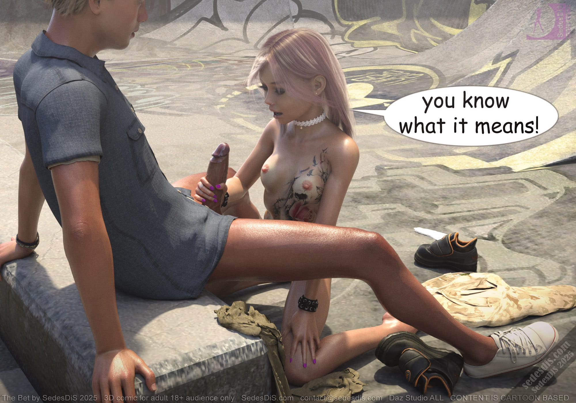The Bet [SedesDiS] 1 . The Bet - Chapter 1 [SedesDiS] – page 102