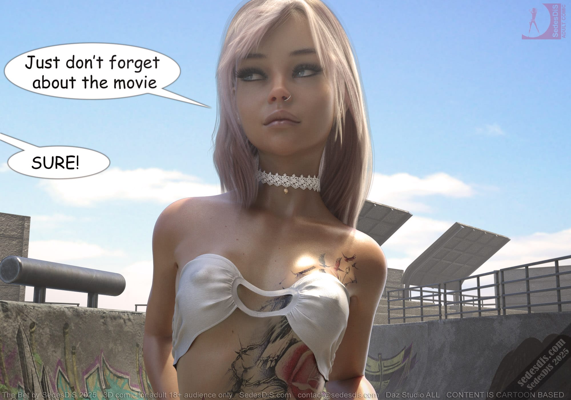 The Bet [SedesDiS] 1 . The Bet - Chapter 1 [SedesDiS] – page 143