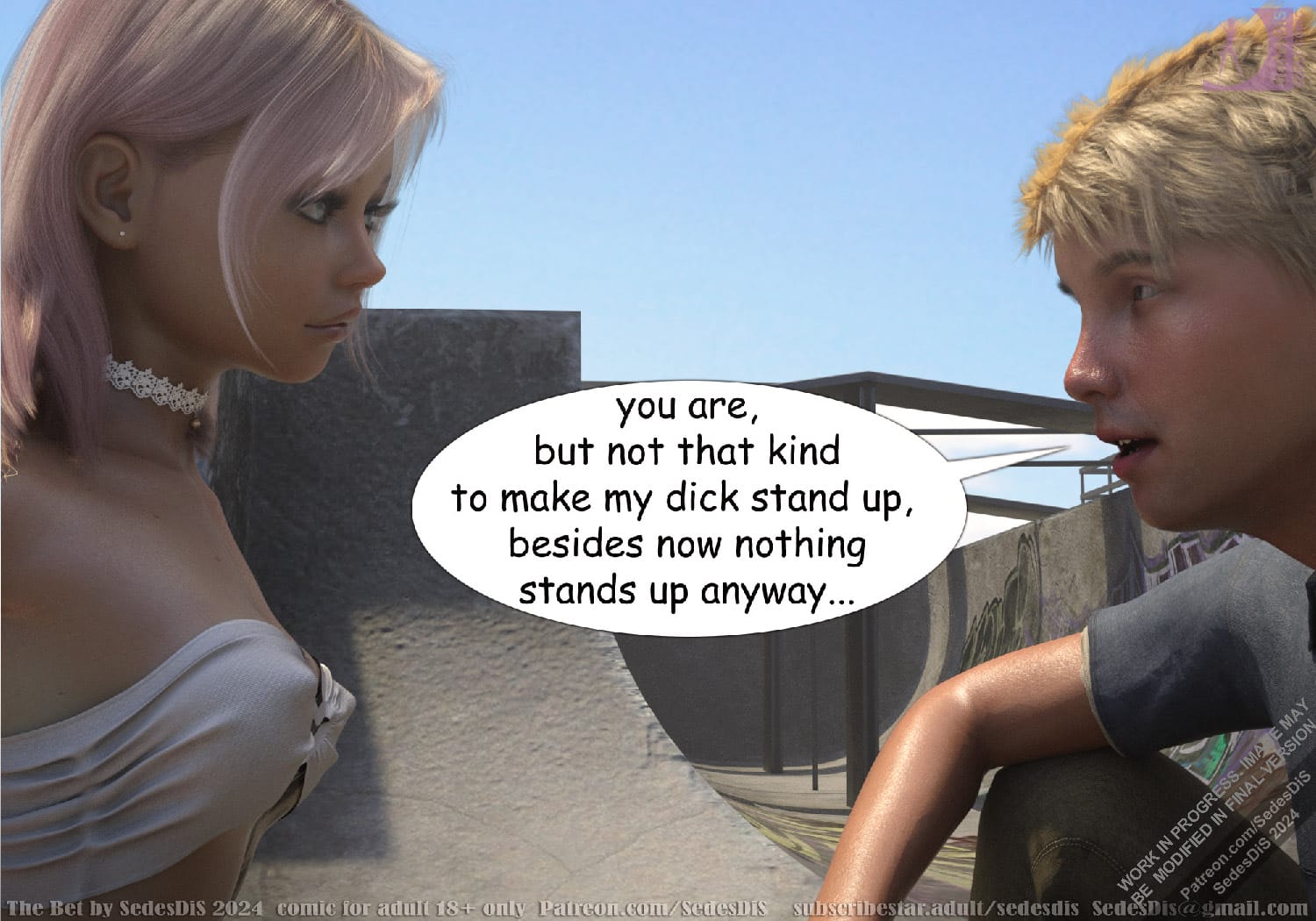 The Bet [SedesDiS] 1 . The Bet - Chapter 1 [SedesDiS] – page 25