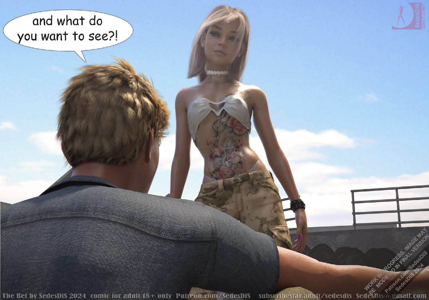 The Bet [SedesDiS] 1 . The Bet - Chapter 1 [SedesDiS] – page 27