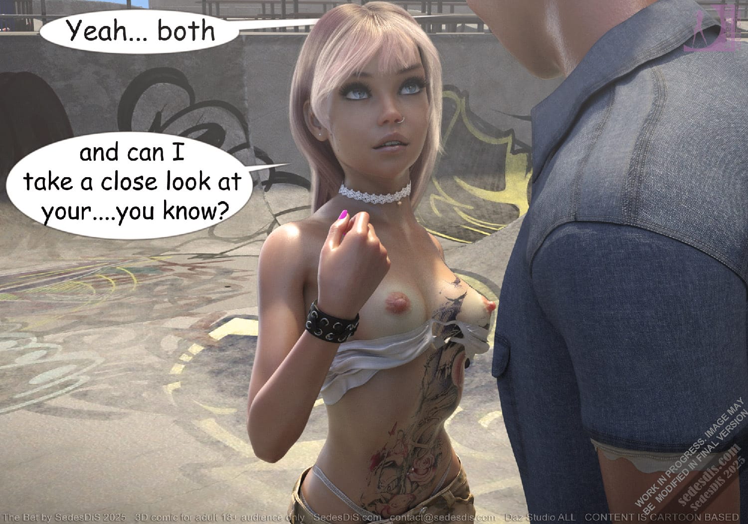 The Bet [SedesDiS] 1 . The Bet - Chapter 1 [SedesDiS] – page 37