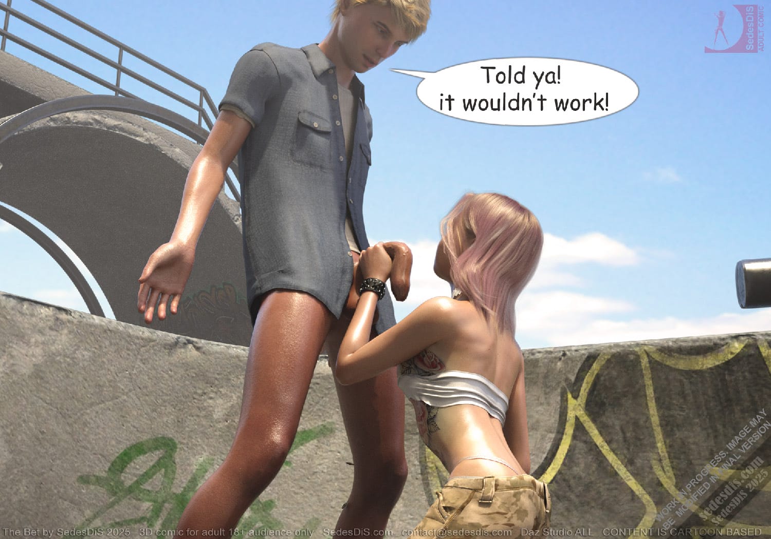 The Bet [SedesDiS] 1 . The Bet - Chapter 1 [SedesDiS] – page 73