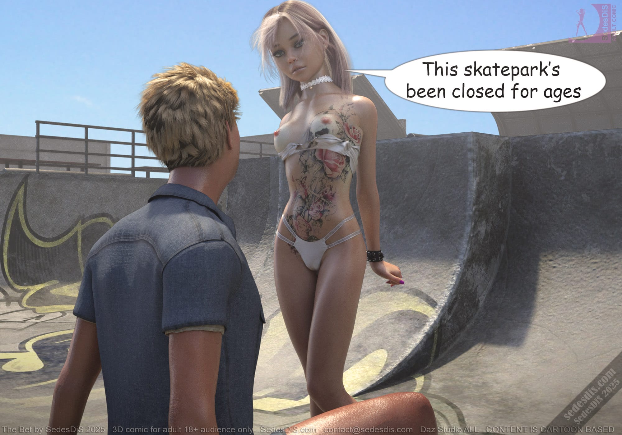 The Bet [SedesDiS] 1 . The Bet - Chapter 1 [SedesDiS] – page 85