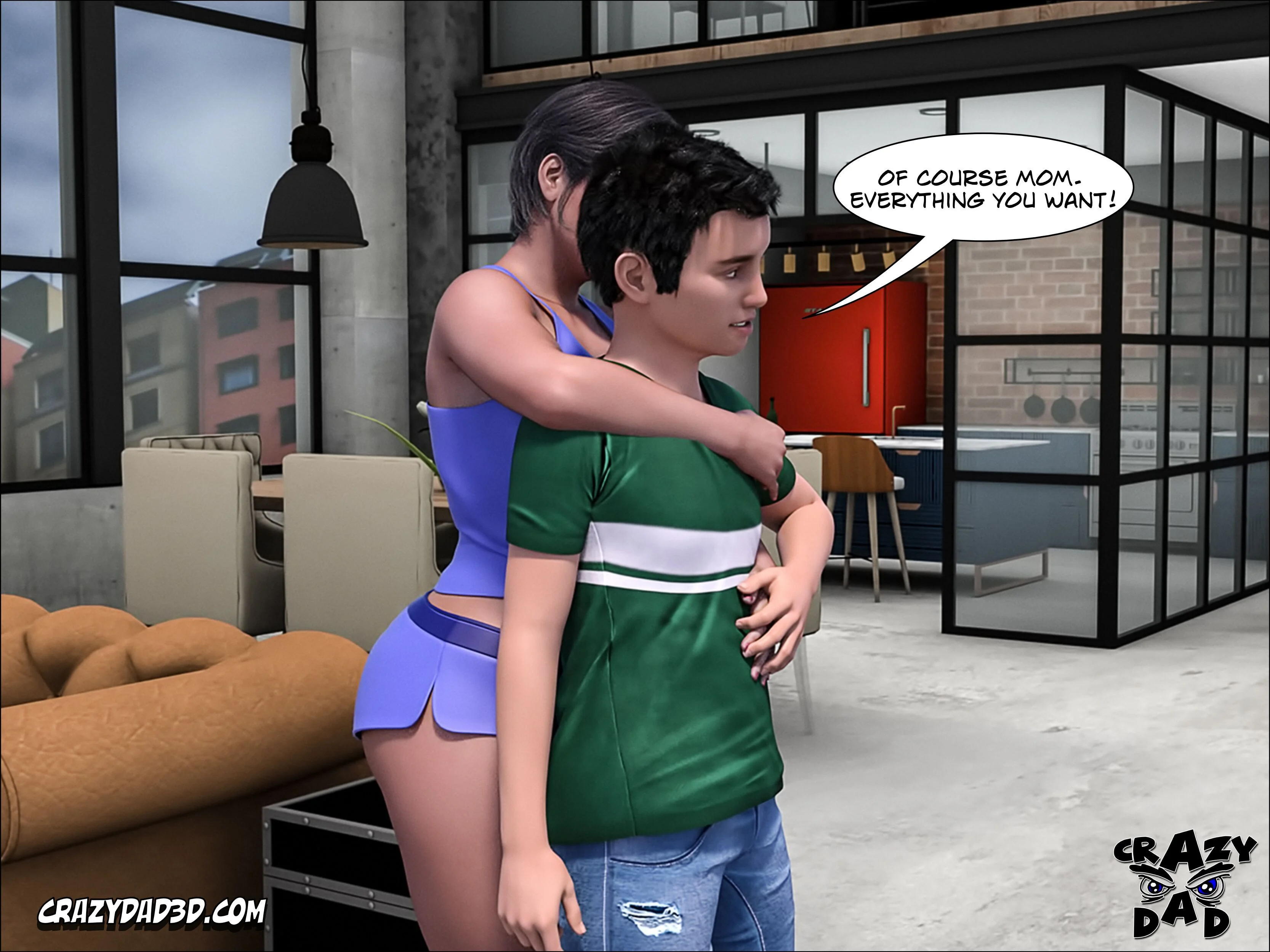 The Grandma [CrazyDad3D] 8 . The Grandma - Chapter 8 [CrazyDad3D] – page 49