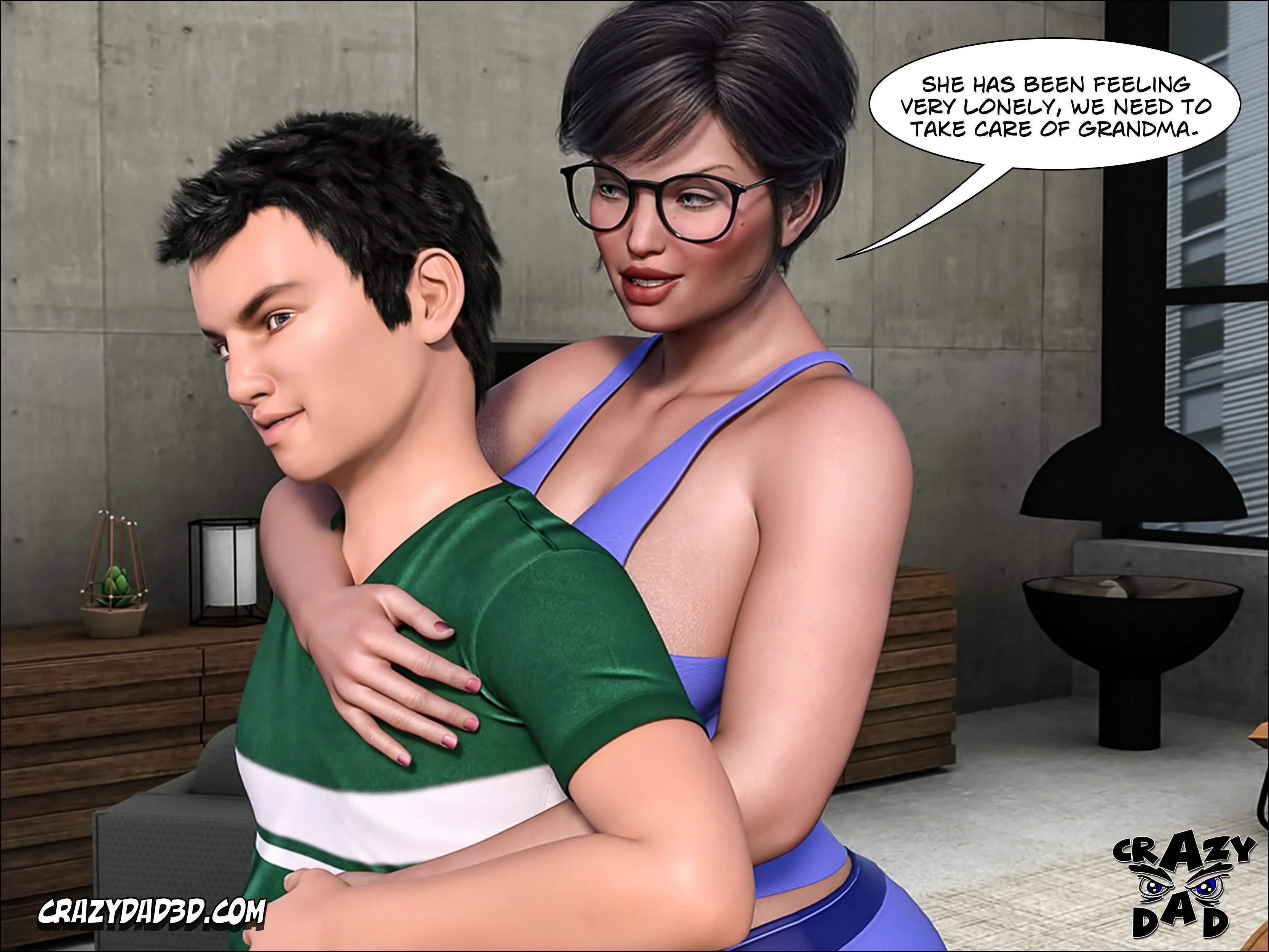 The Grandma [CrazyDad3D] 8 . The Grandma - Chapter 8 [CrazyDad3D] – page 51