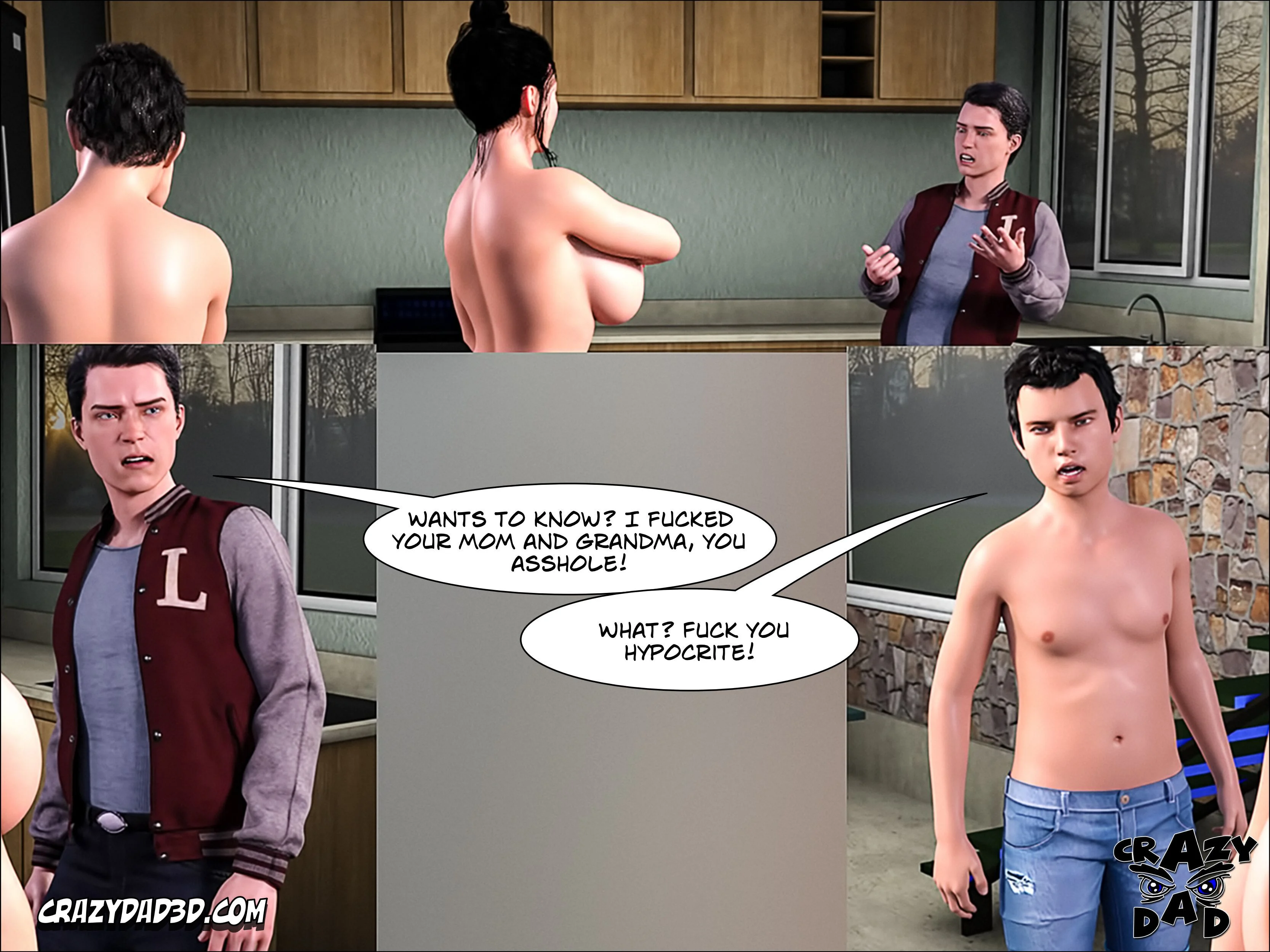 The Grandma [CrazyDad3D] 11 . The Grandma - Chapter 11 [CrazyDad3D] – page 10